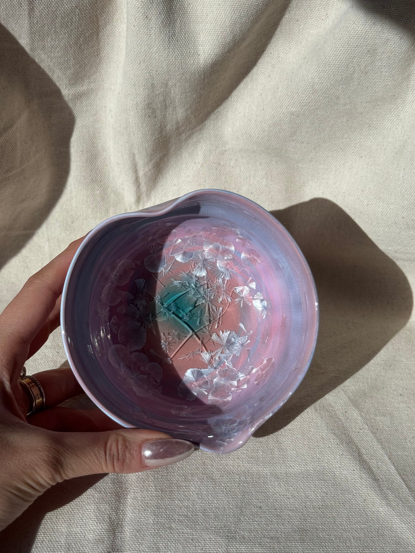 MATCHA BOWL PURPLE MARBLE TIMELESS LOVE KATAKUCHI 🌸