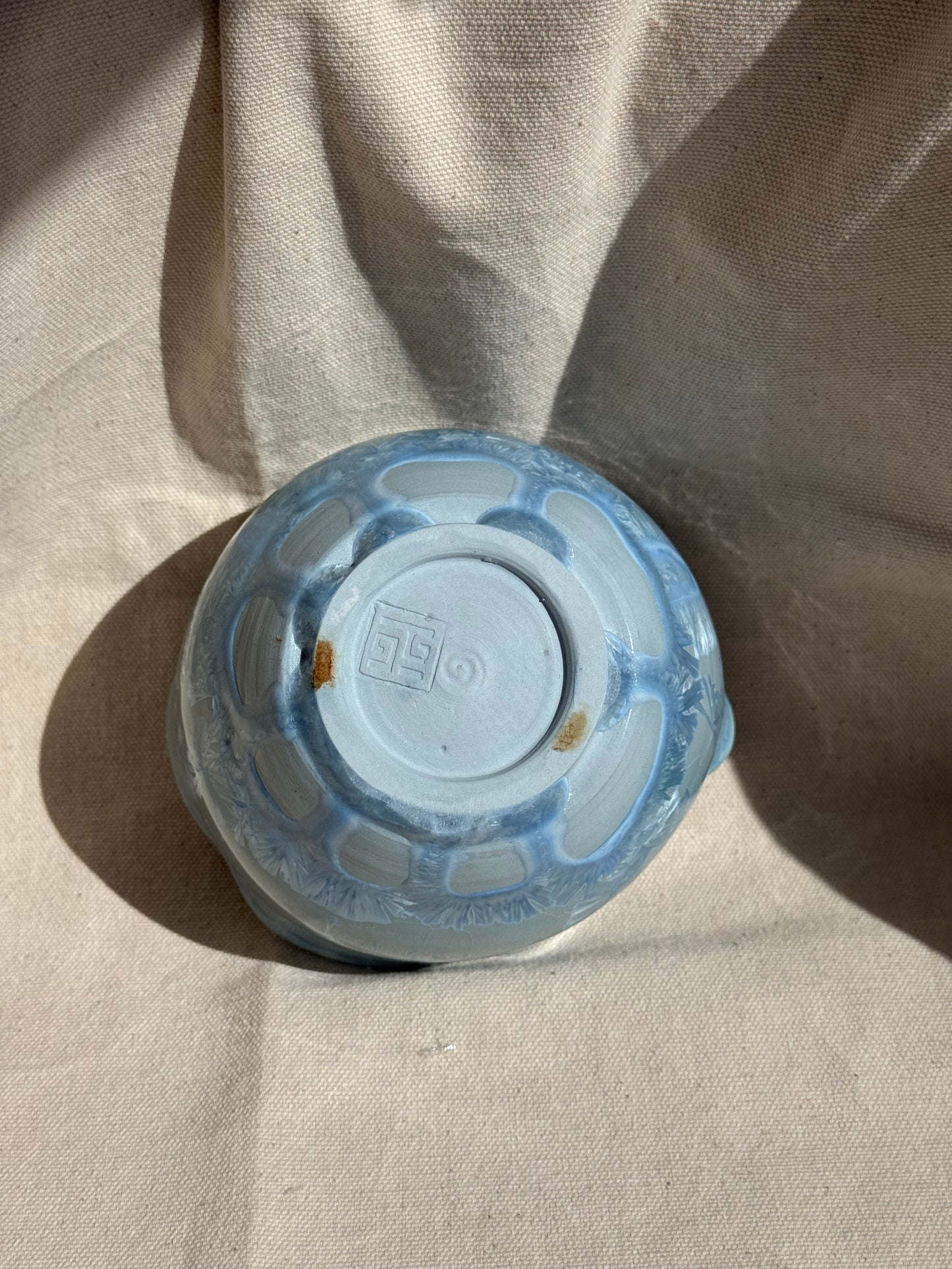 MATCHA BOWL COOL BLUE LEAF KATAKUCHI 🌸