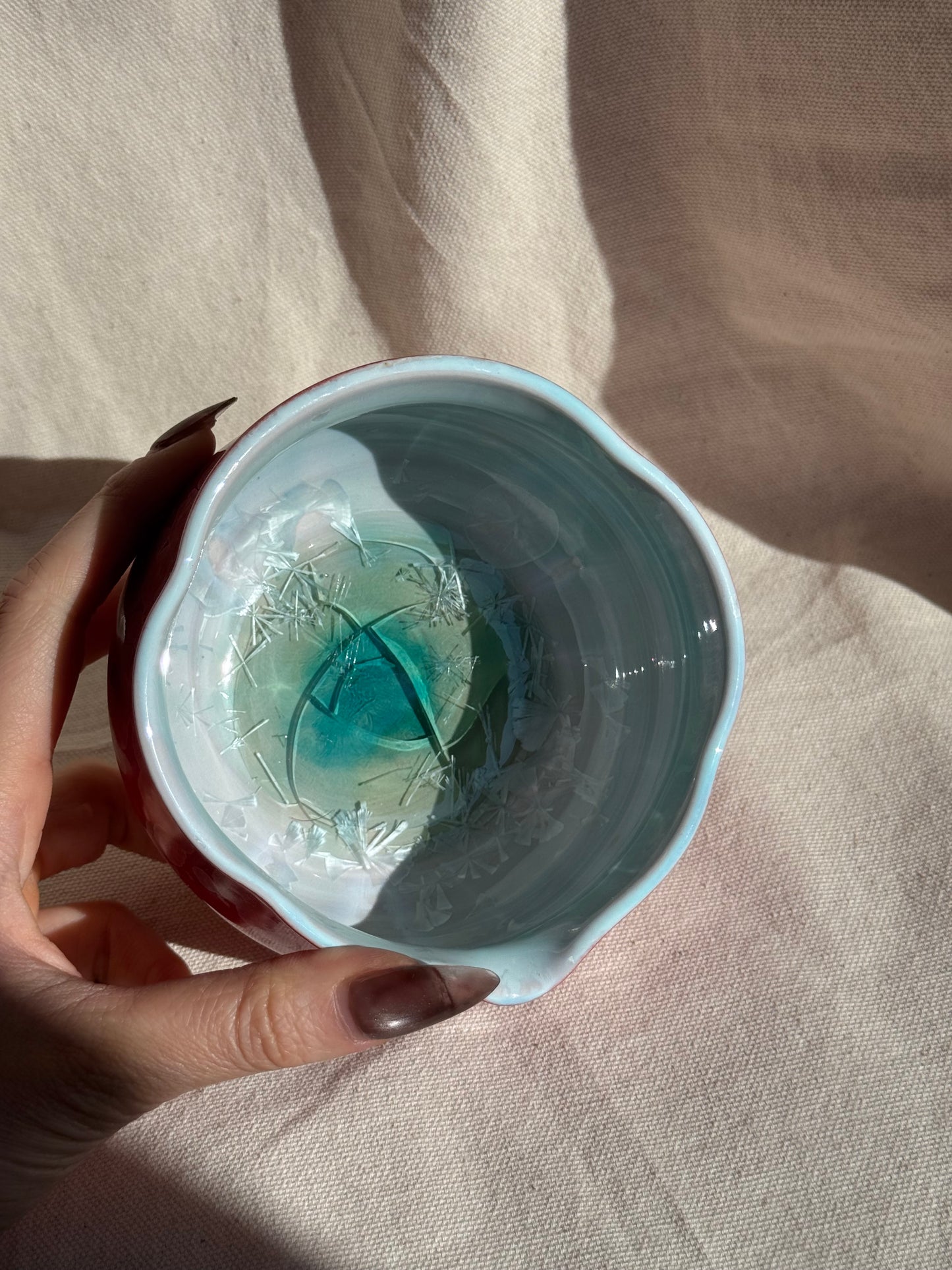 MATCHA BOWL 2 TONE BLUE HOT PINK KATAKUCHI 🌸