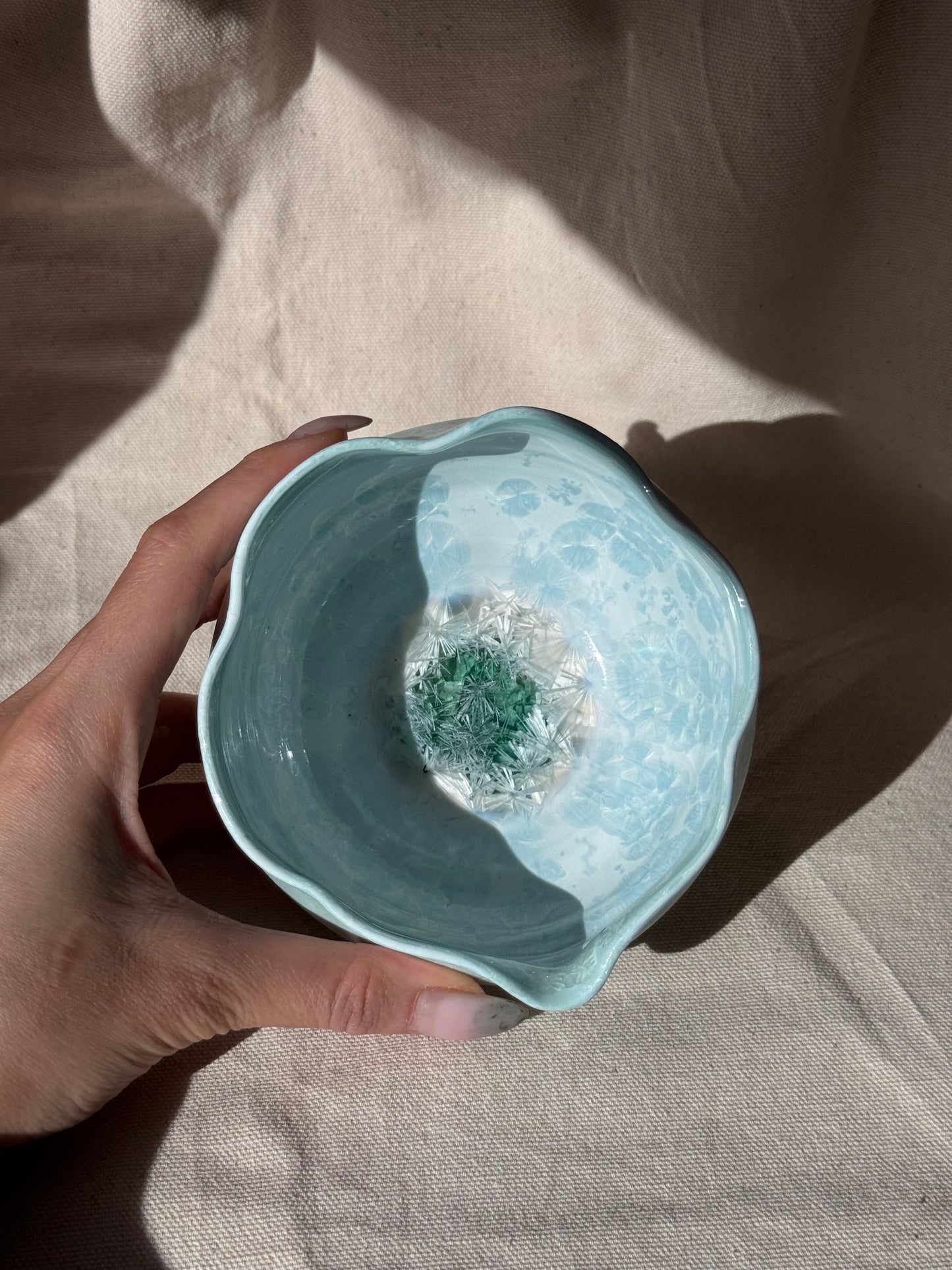 MATCHA BOWL MINTY FLORAL LOVE KATAKUCHI 🌸