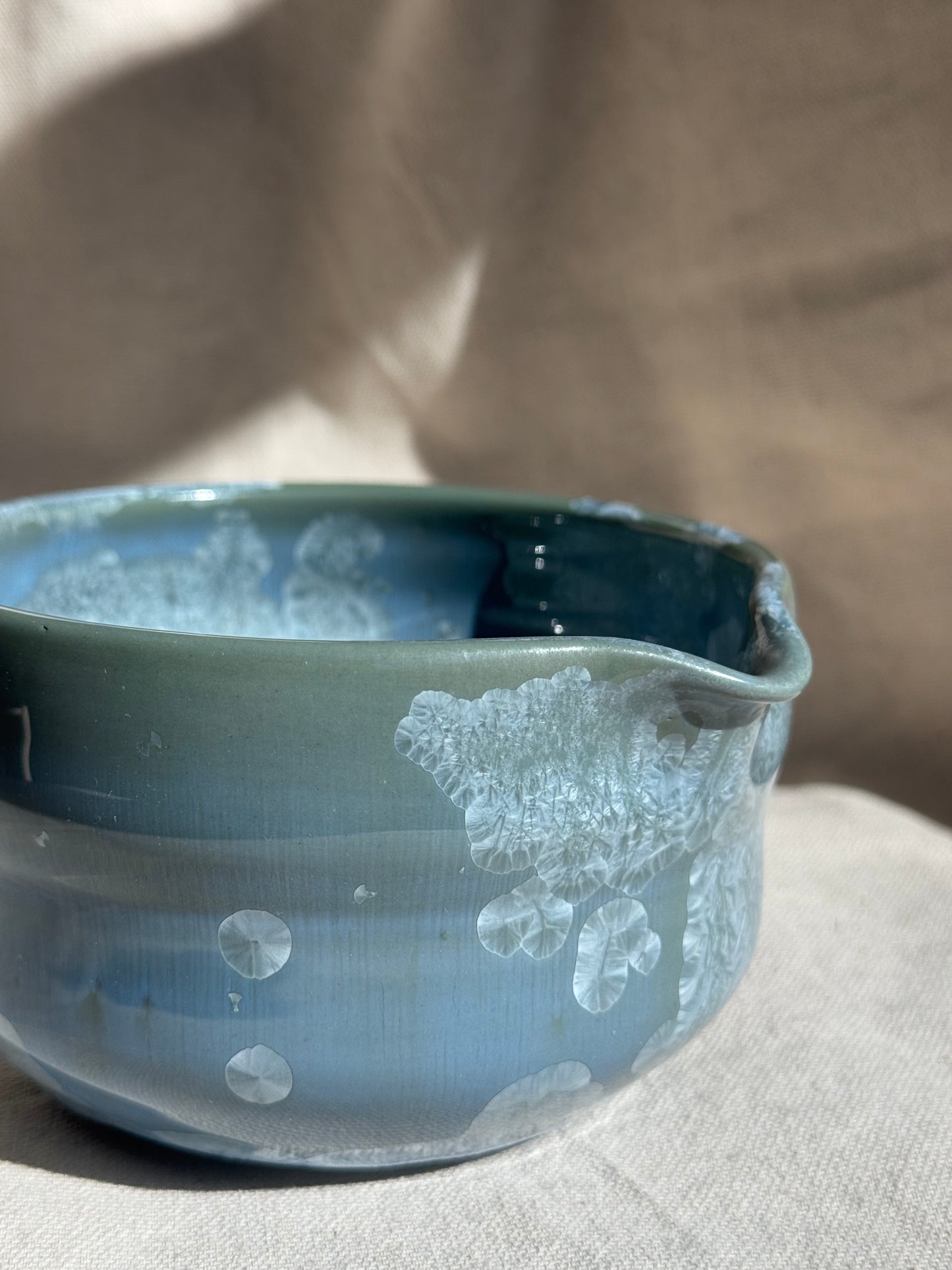 MATCHA BOWL TIMELESS BLUE GREEN OMBRÉ KATAKUCHI 🌸