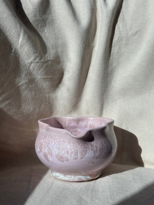 MATCHA BOWL CANDY PINK RUFFLE FLORAL LOVE KATAKUCHI 🌸