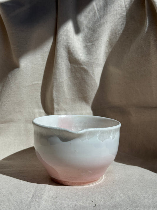MATCHA BOWL PINK WHITE OMBRE KATAKUCHI 🌸