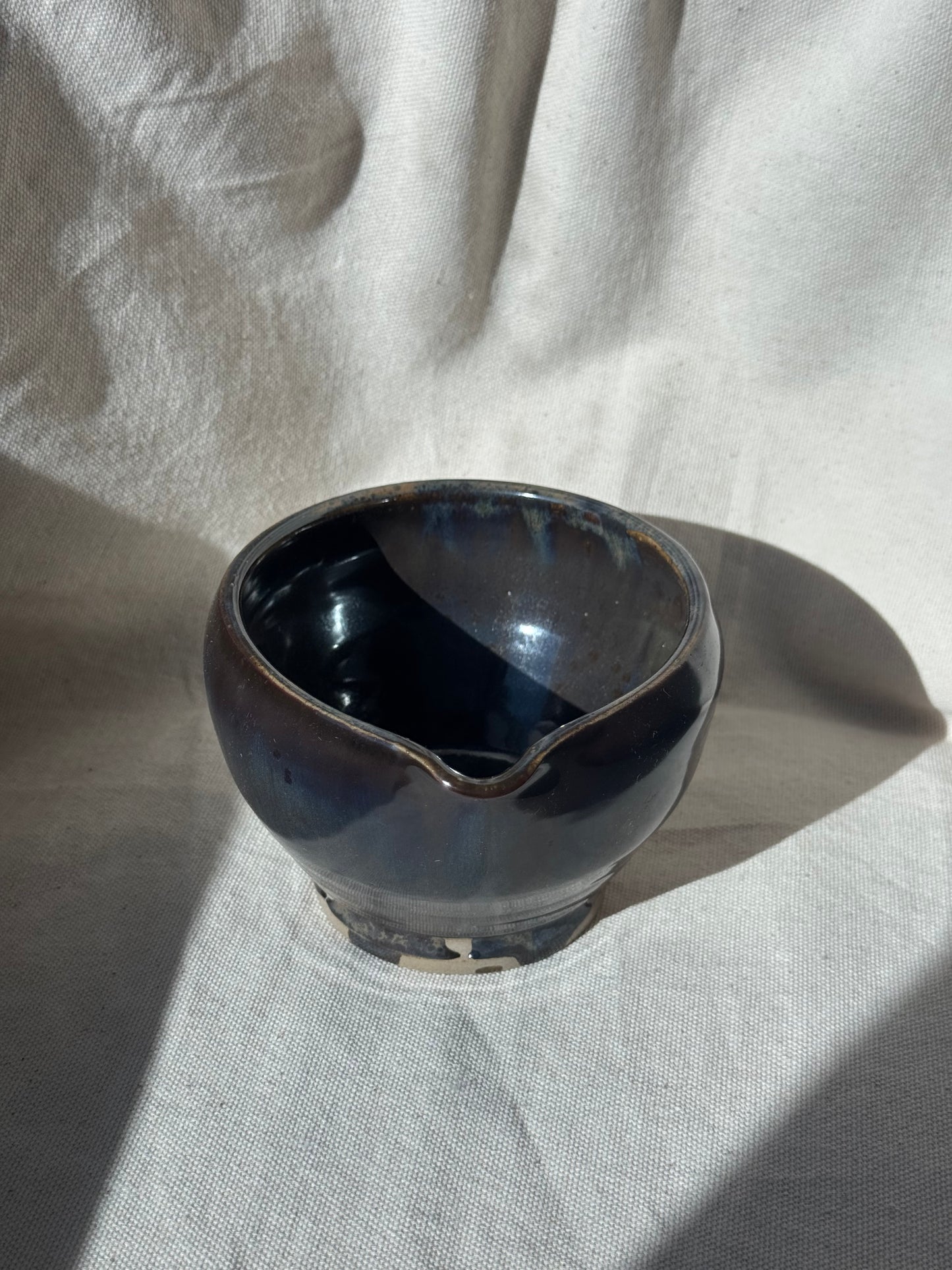 MATCHA BOWL BROWN BLUE KATAKUCHI 🌸