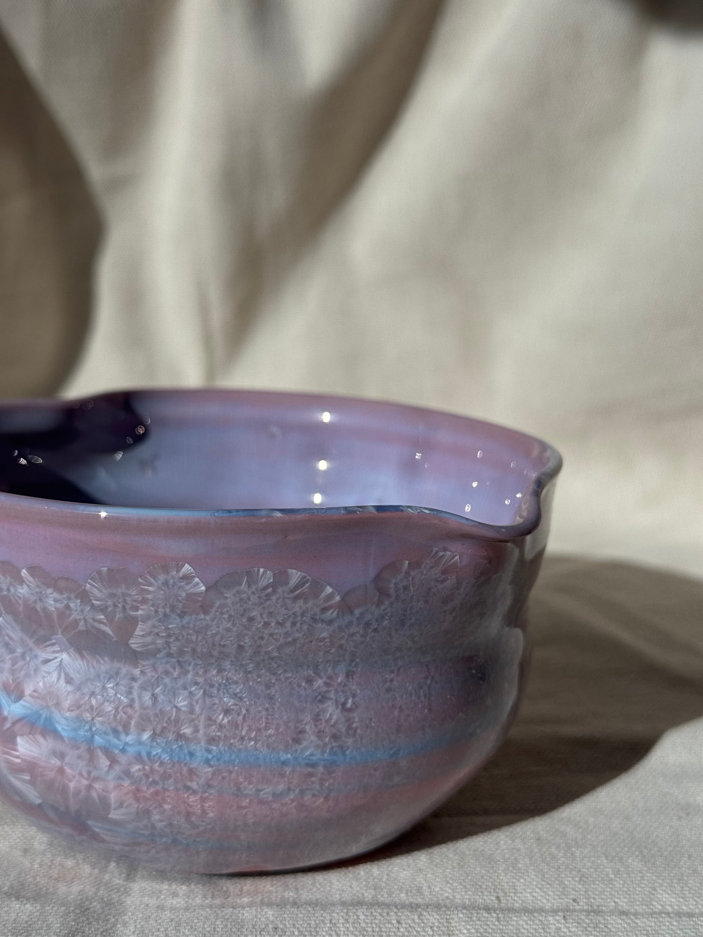 MATCHA BOWL PURPLE MARBLE TIMELESS LOVE KATAKUCHI 🌸