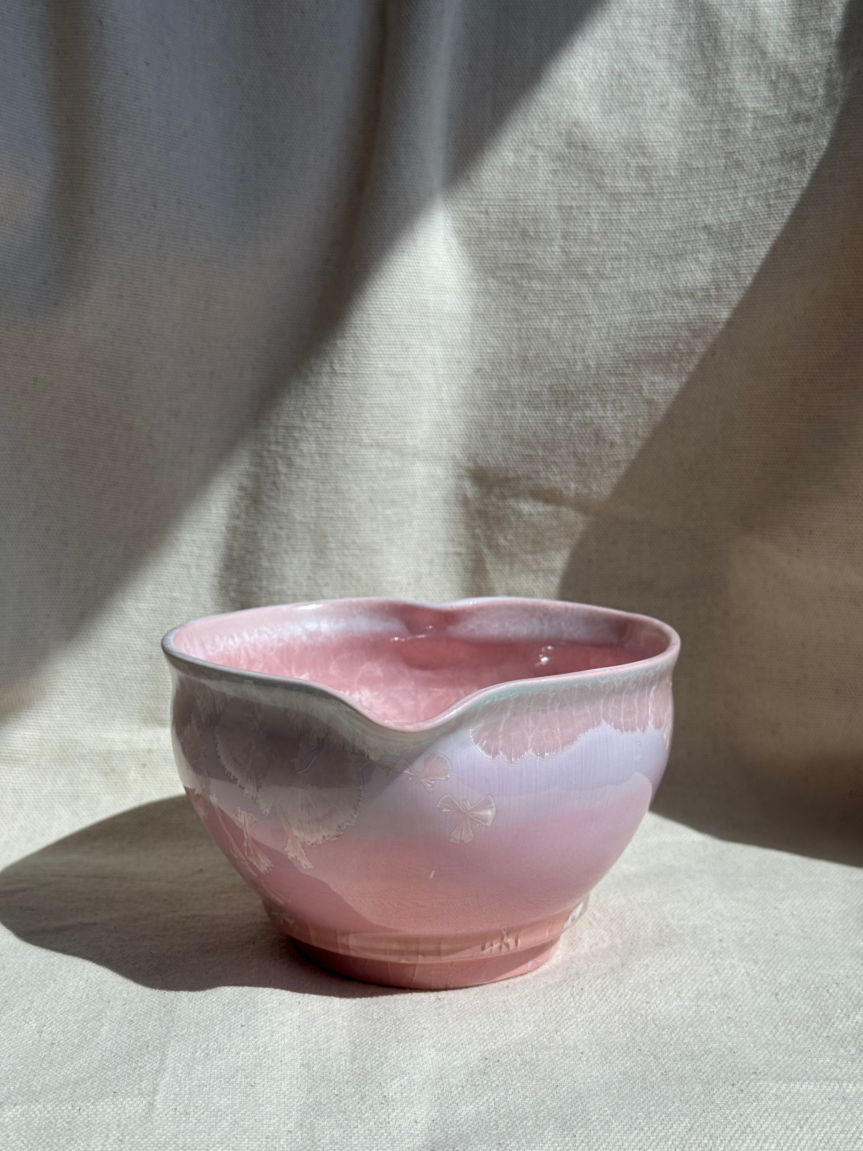 Matcha Bowl Pink Ombre Love Katakuchi