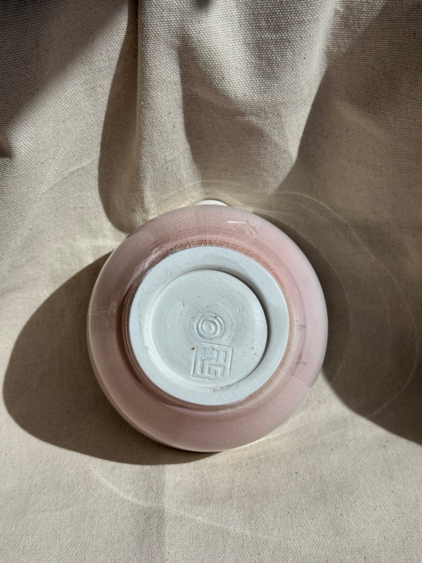 MATCHA BOWL PINK WHITE OMBRE KATAKUCHI 🌸