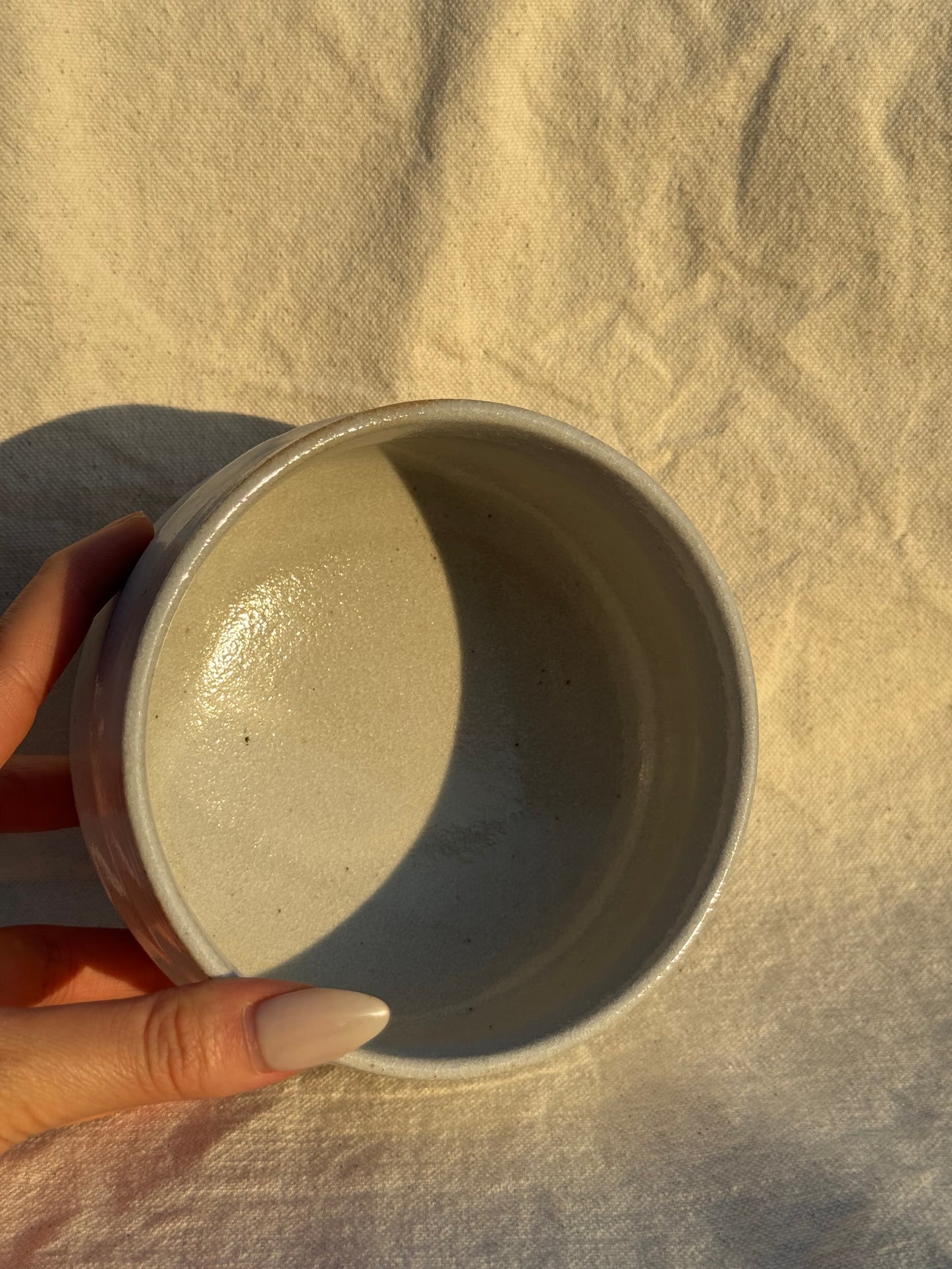 MATCHA BOWL MINO YAKI WHITE GLAZE 🌸