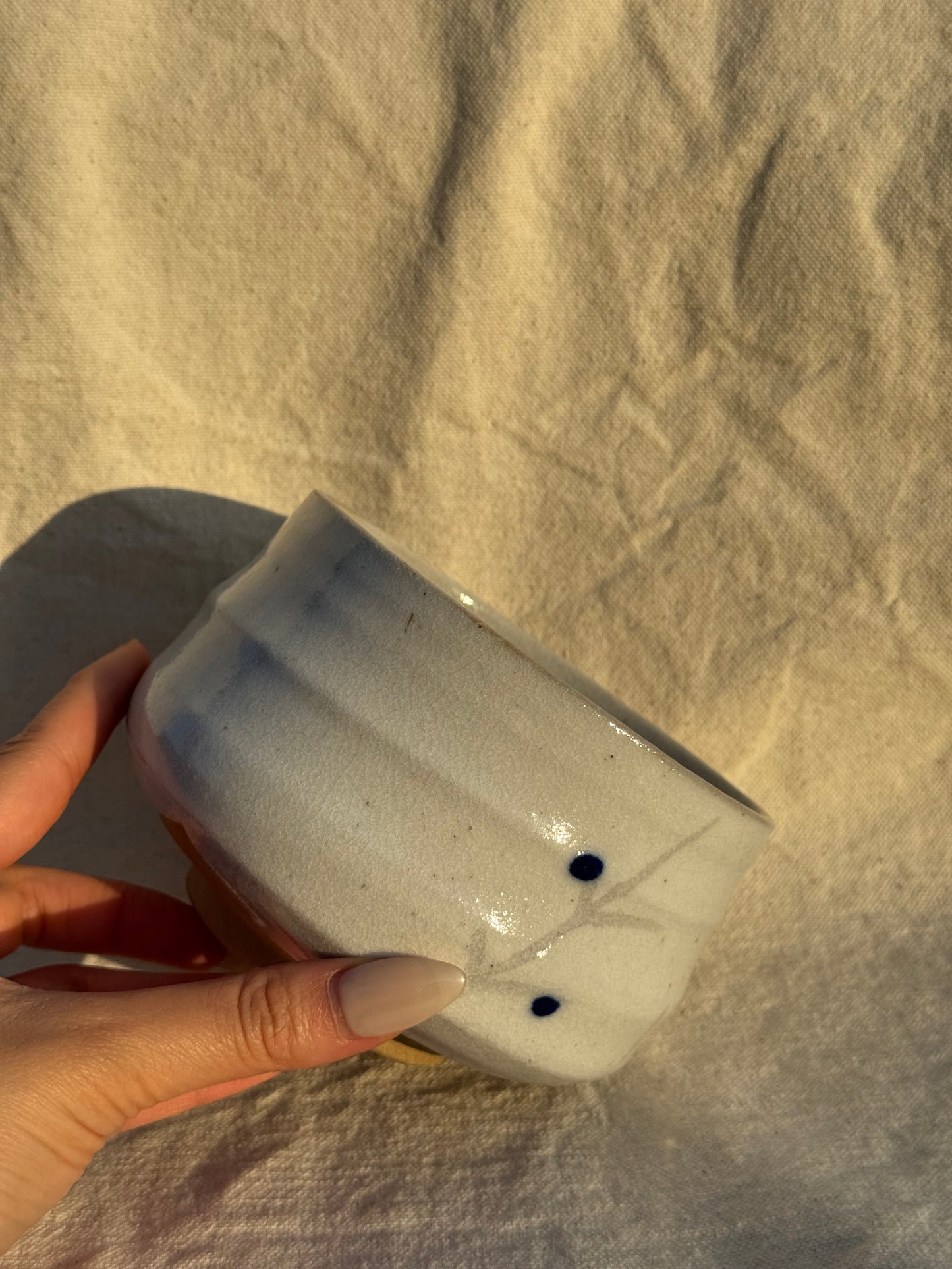 MATCHA BOWL MINO YAKI WHITE GLAZE 🌸