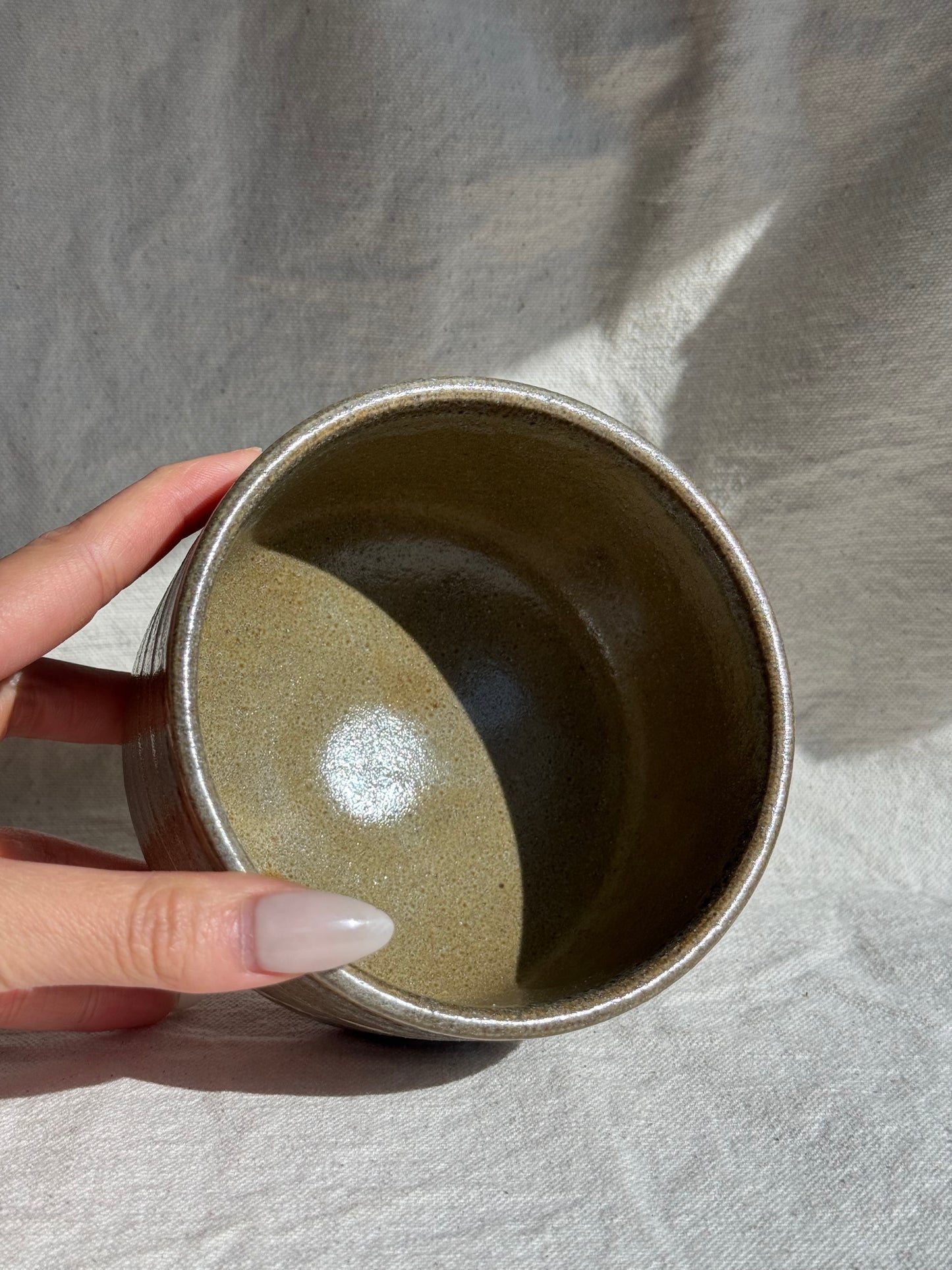 MATCHA BOWL MINO YAKI GREEN GLAZE 🌸