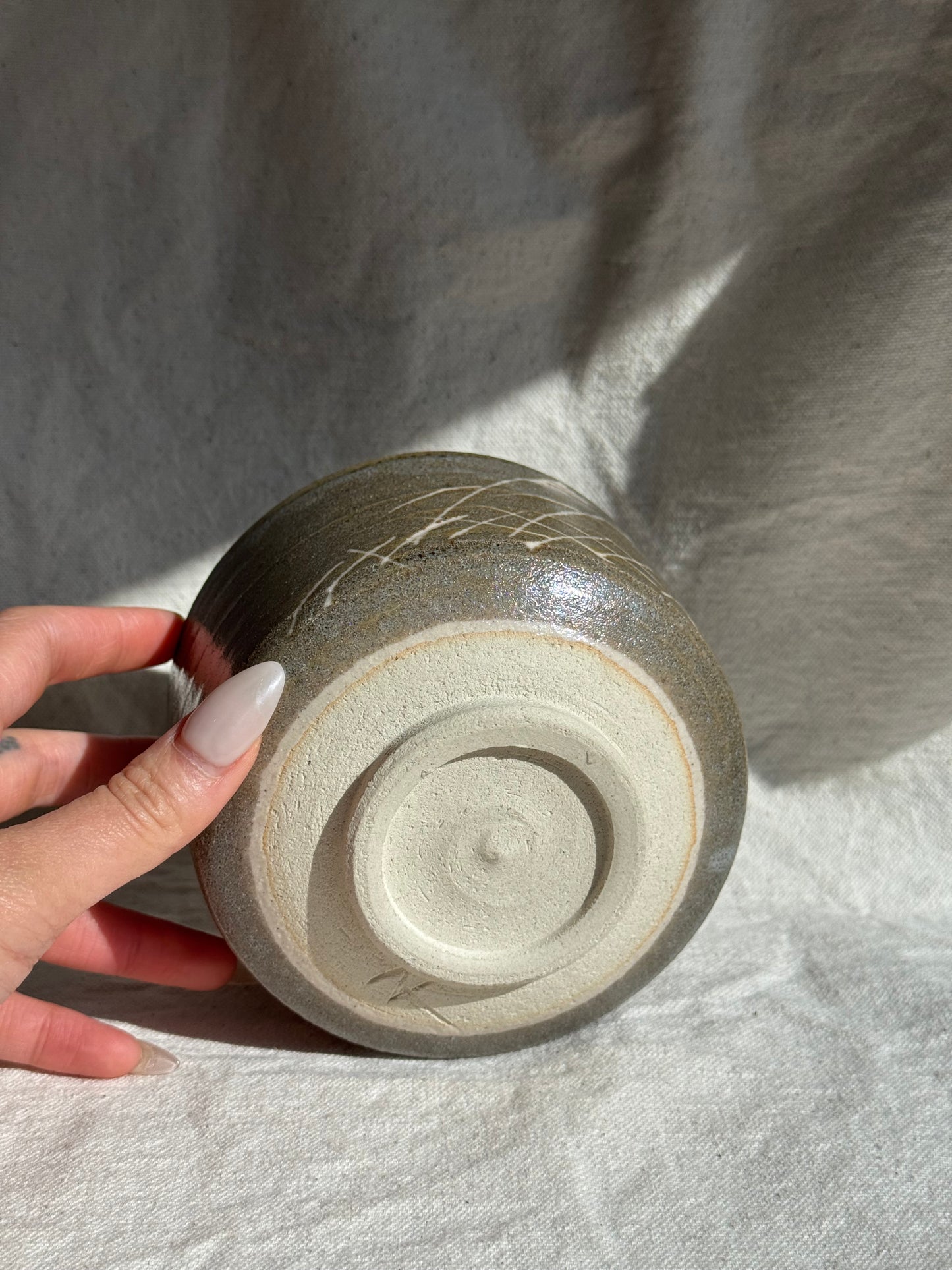 MATCHA BOWL MINO YAKI GREEN GLAZE 🌸