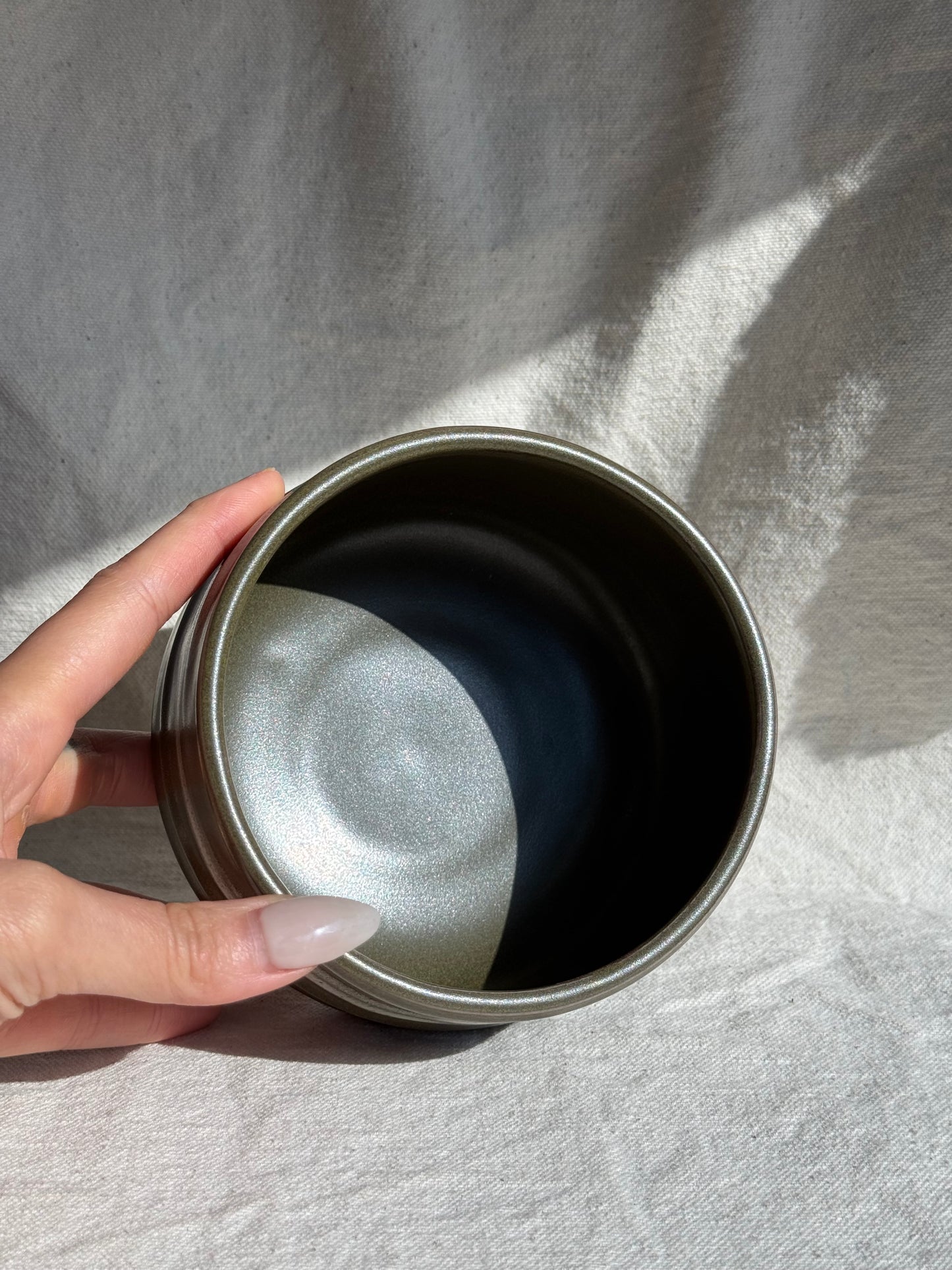 MATCHA BOWL MINO YAKI MATTE GREEN GLAZE 🌸