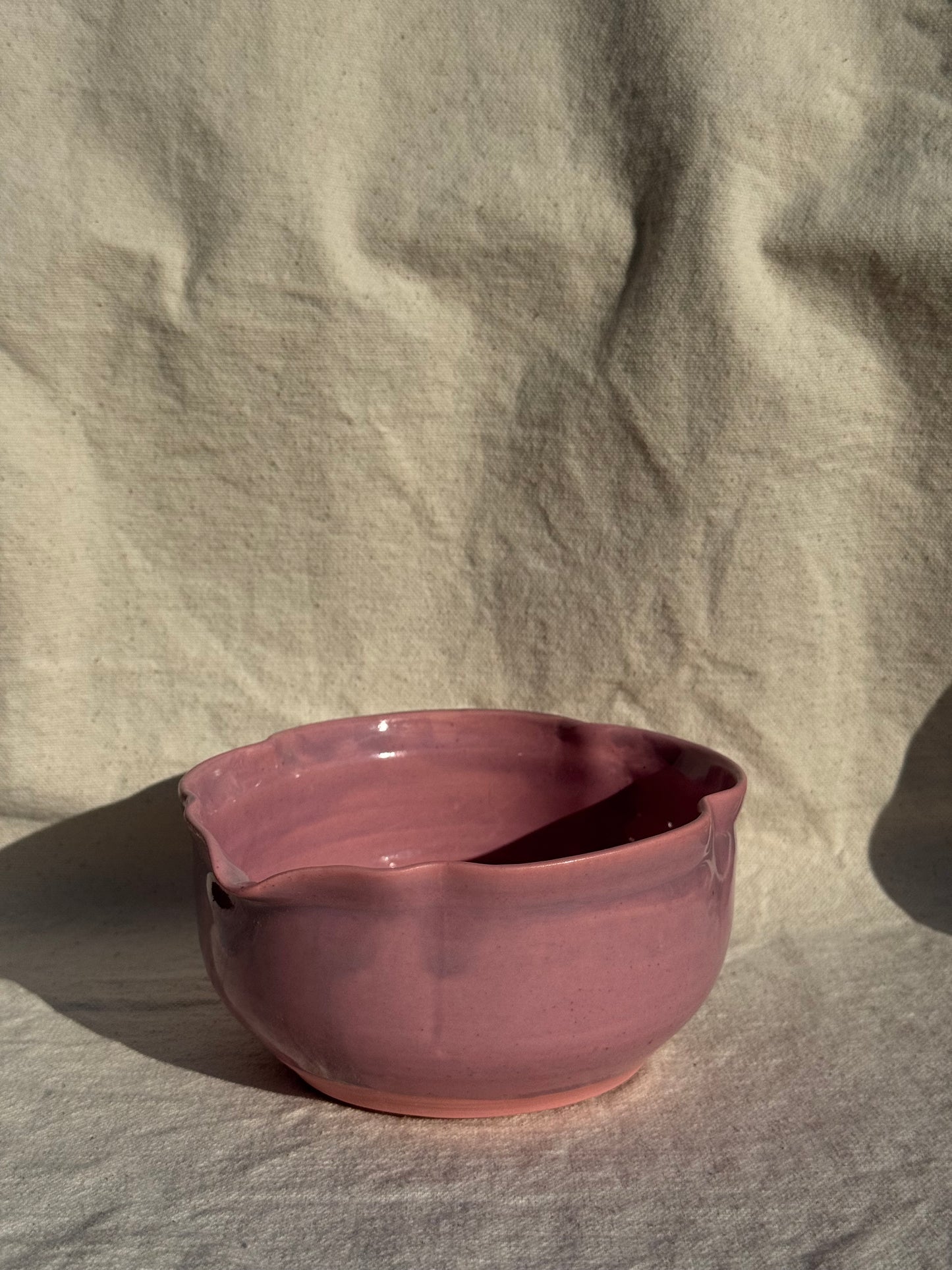 MATCHA BOWL PINK FLORAL KATAKUCHI 🌸