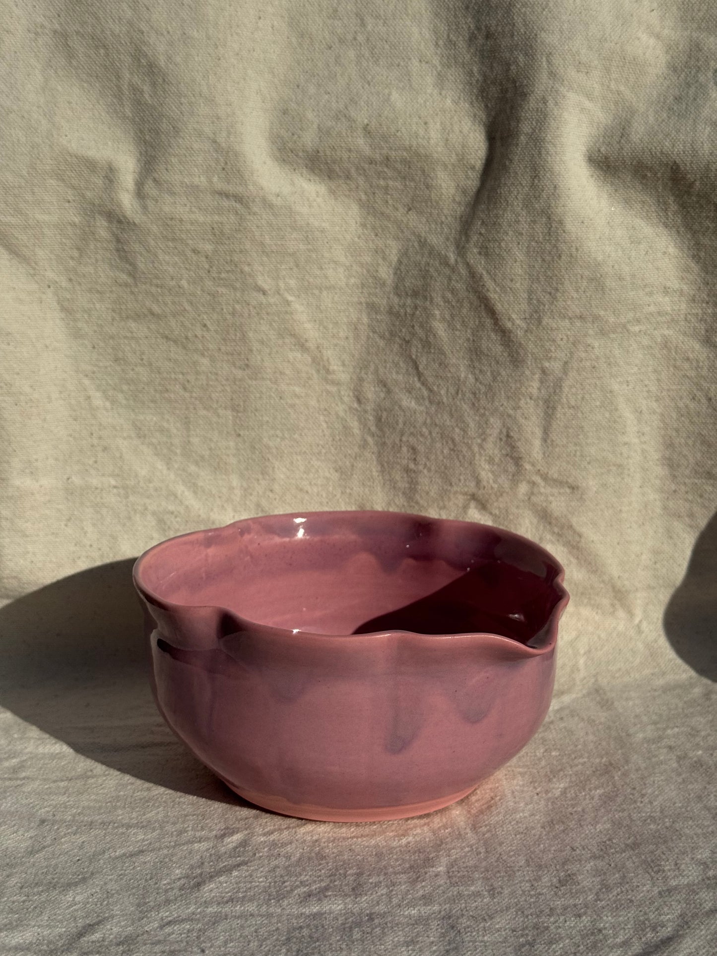 MATCHA BOWL PINK FLORAL KATAKUCHI 🌸