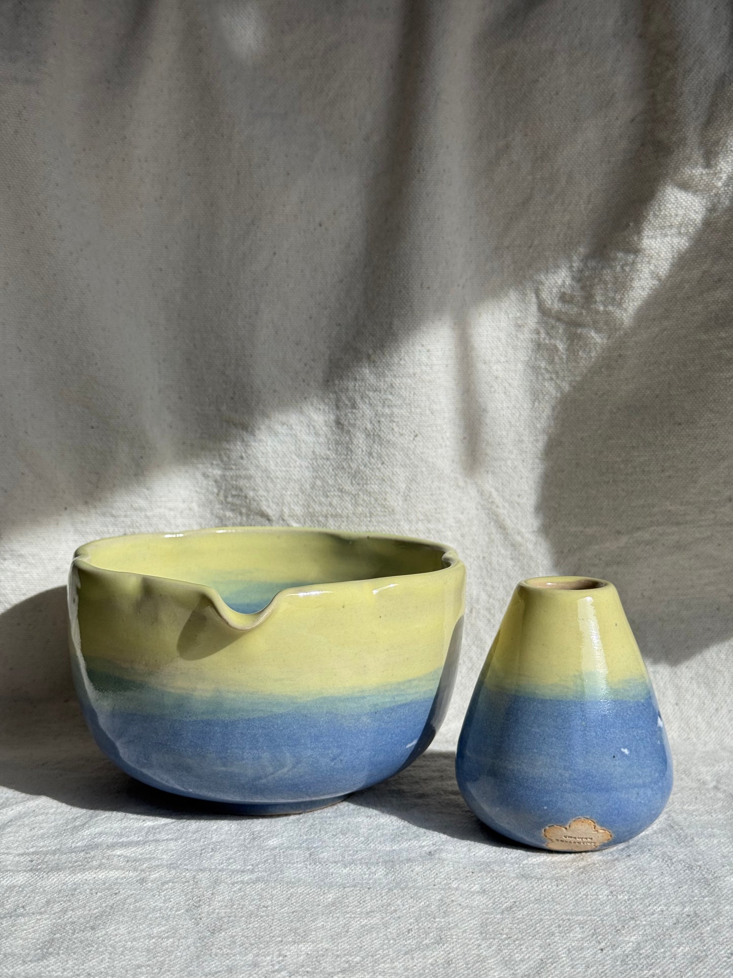 MATCHA BOWL CC FLORAL OMBRE KATAKUCHI SET 🌸