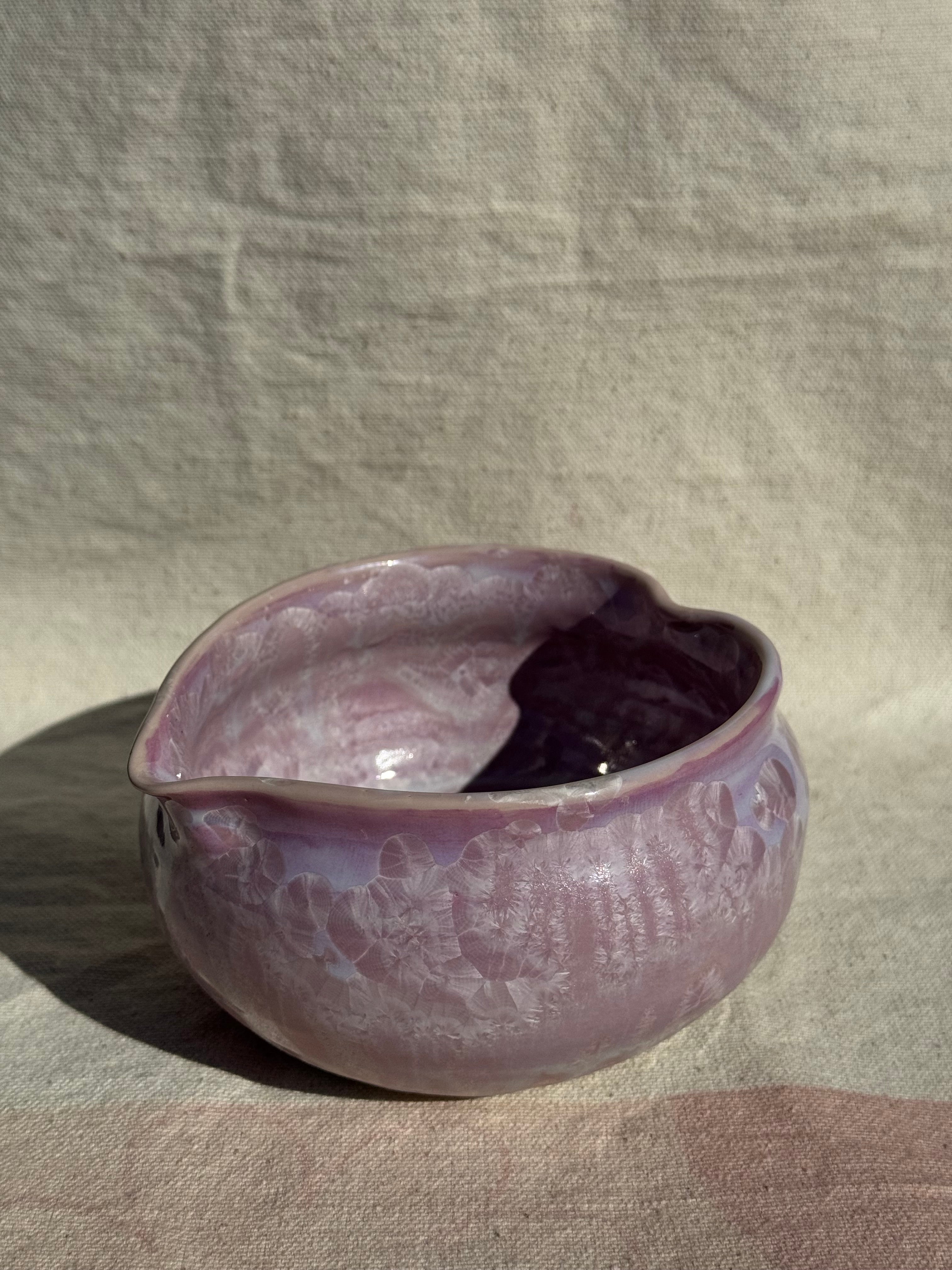 MATCHA BOWL LILAC LOVE KATAKUCHI - Thumbnail 3