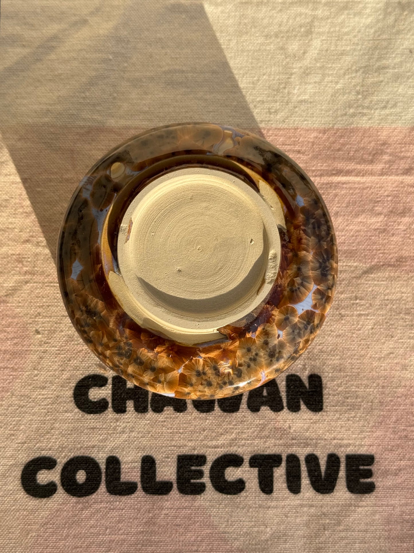 TEA BOWL BROWN GLAZE 🌸