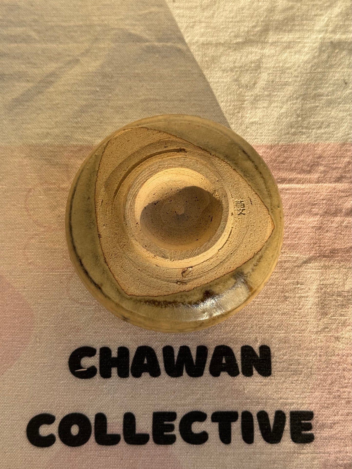 TEA BOWL BEIGIE GLAZE 🌸