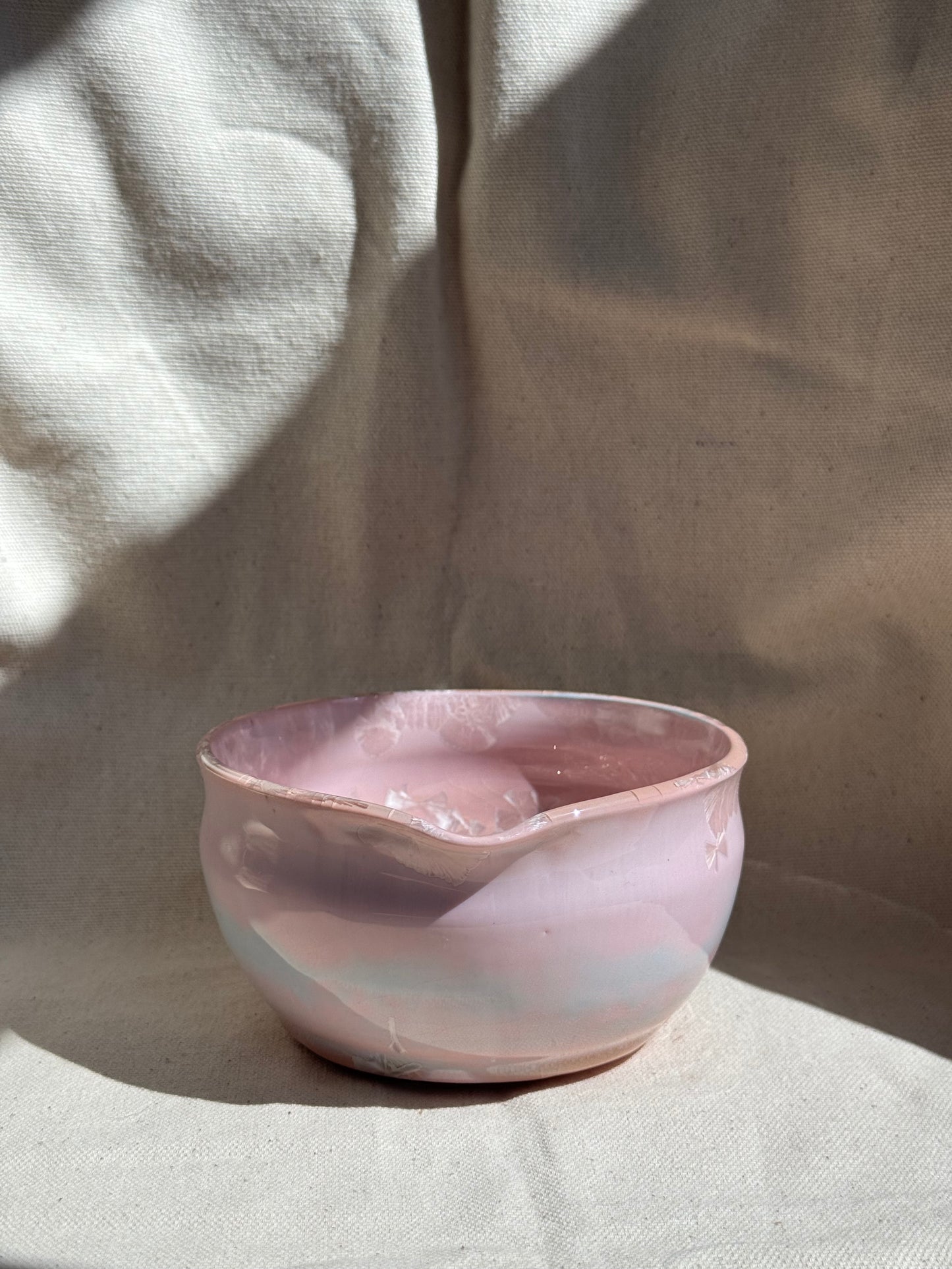 MATCHA BOWL PINK CANDY GLAZE KATAKUCHI 🌸
