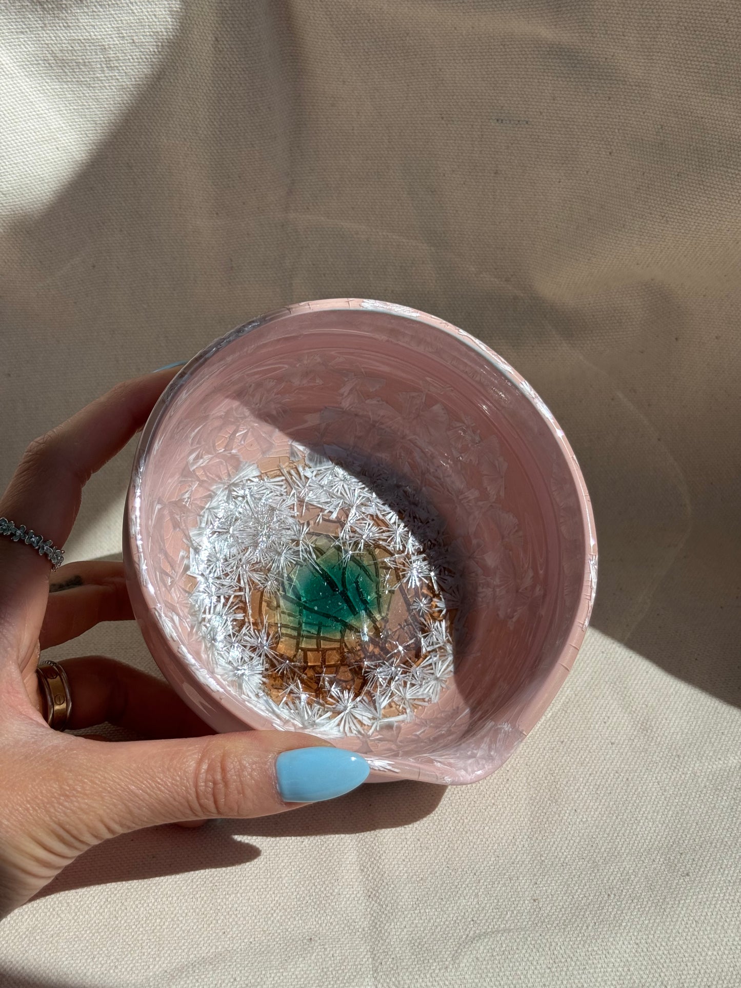 MATCHA BOWL PINK CANDY GLAZE KATAKUCHI 🌸