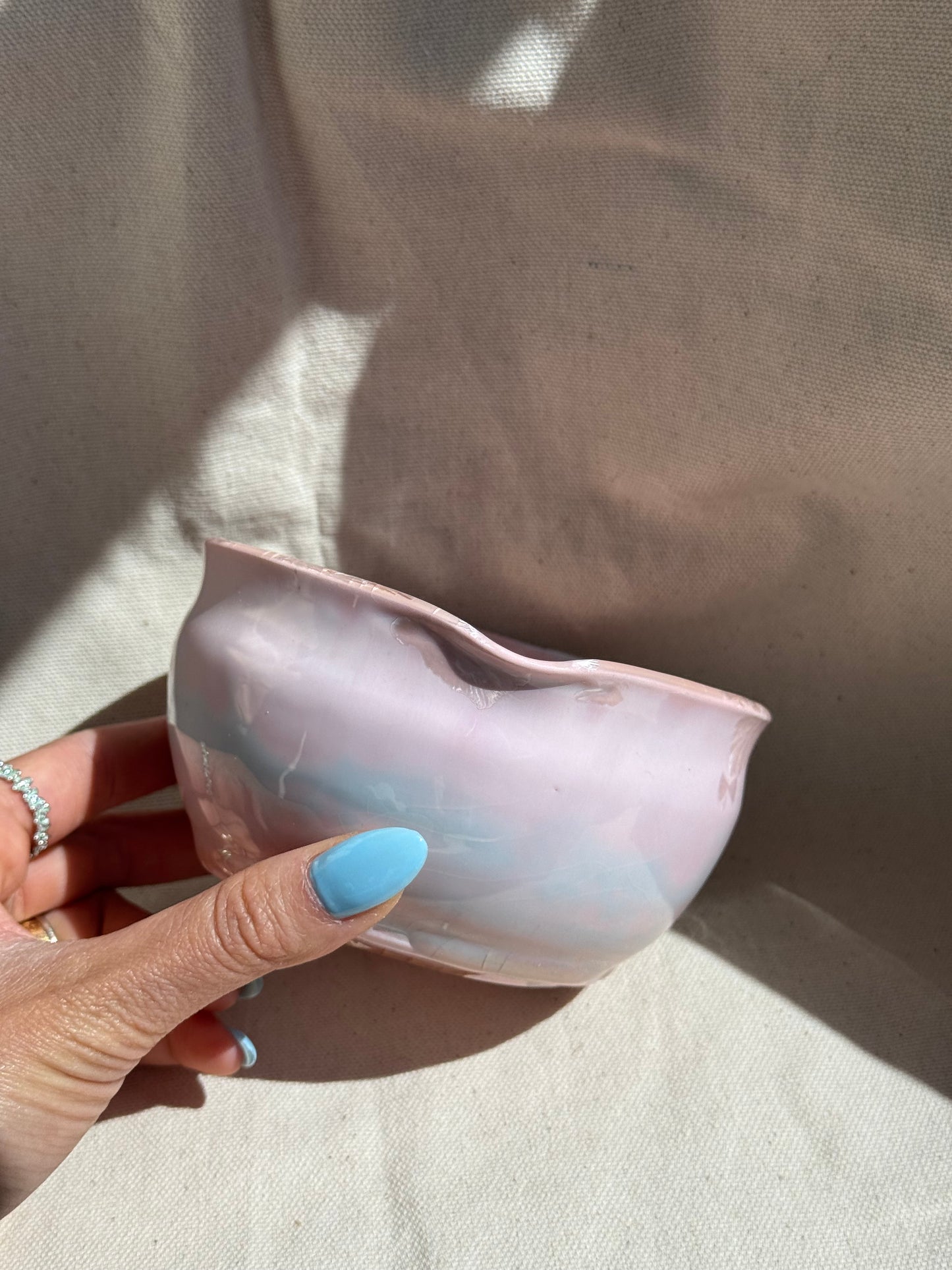 MATCHA BOWL PINK CANDY GLAZE KATAKUCHI 🌸