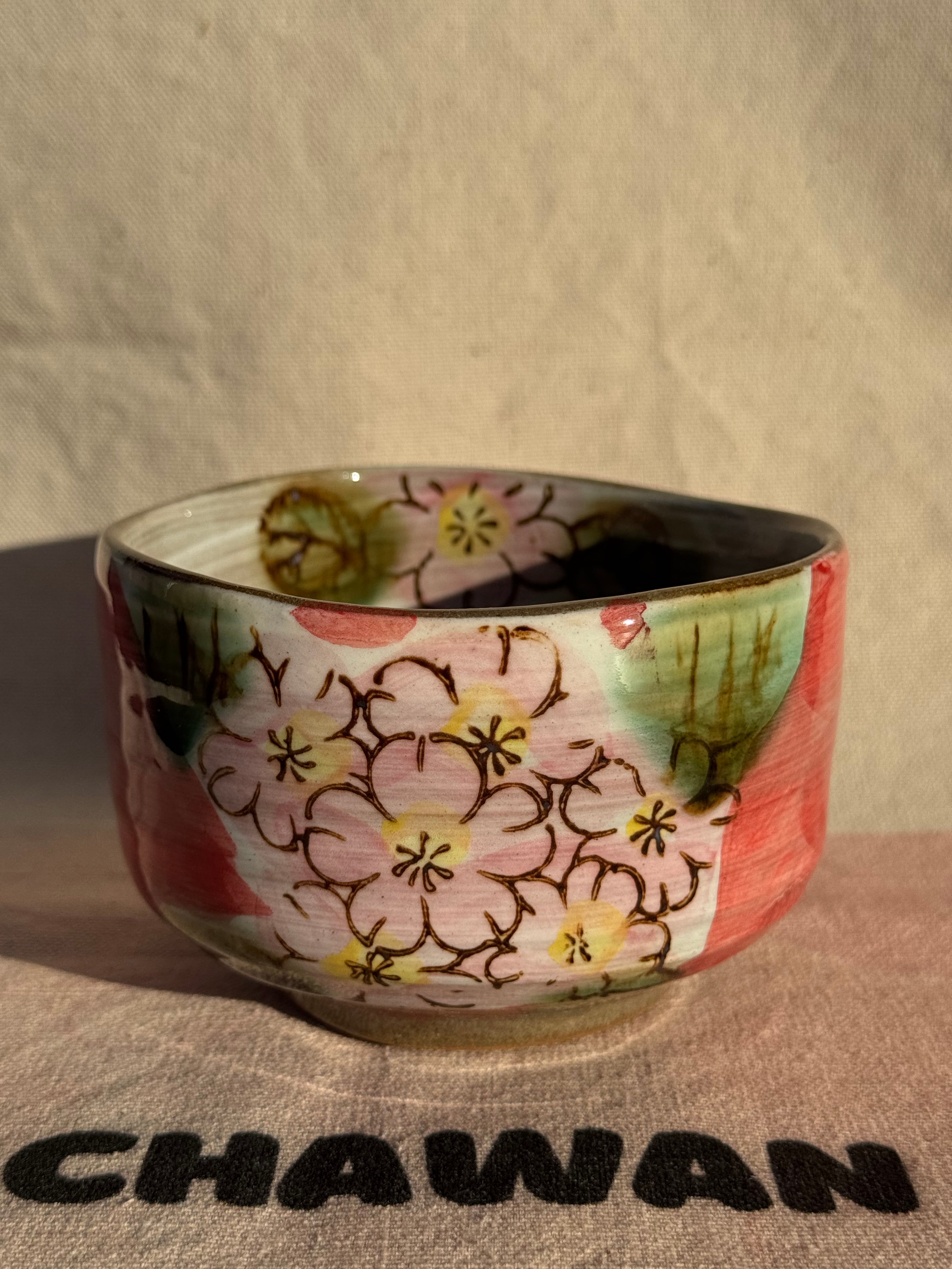 Mino Yaki Hand Drawn Bowl