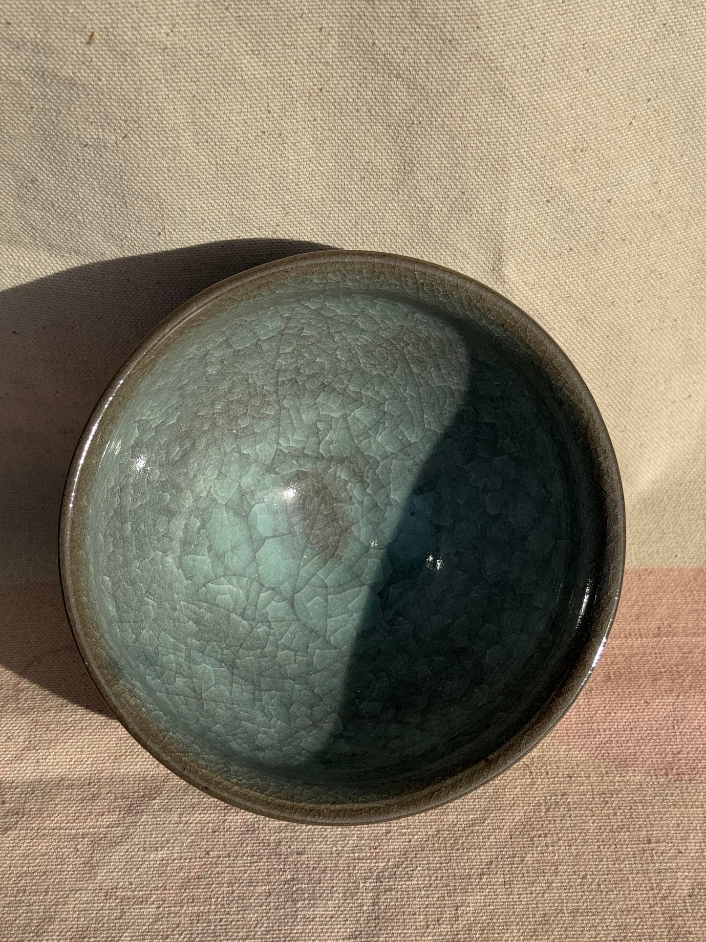 MATCHA BOWL DEEP GREEN BLUE CELADON 🌸