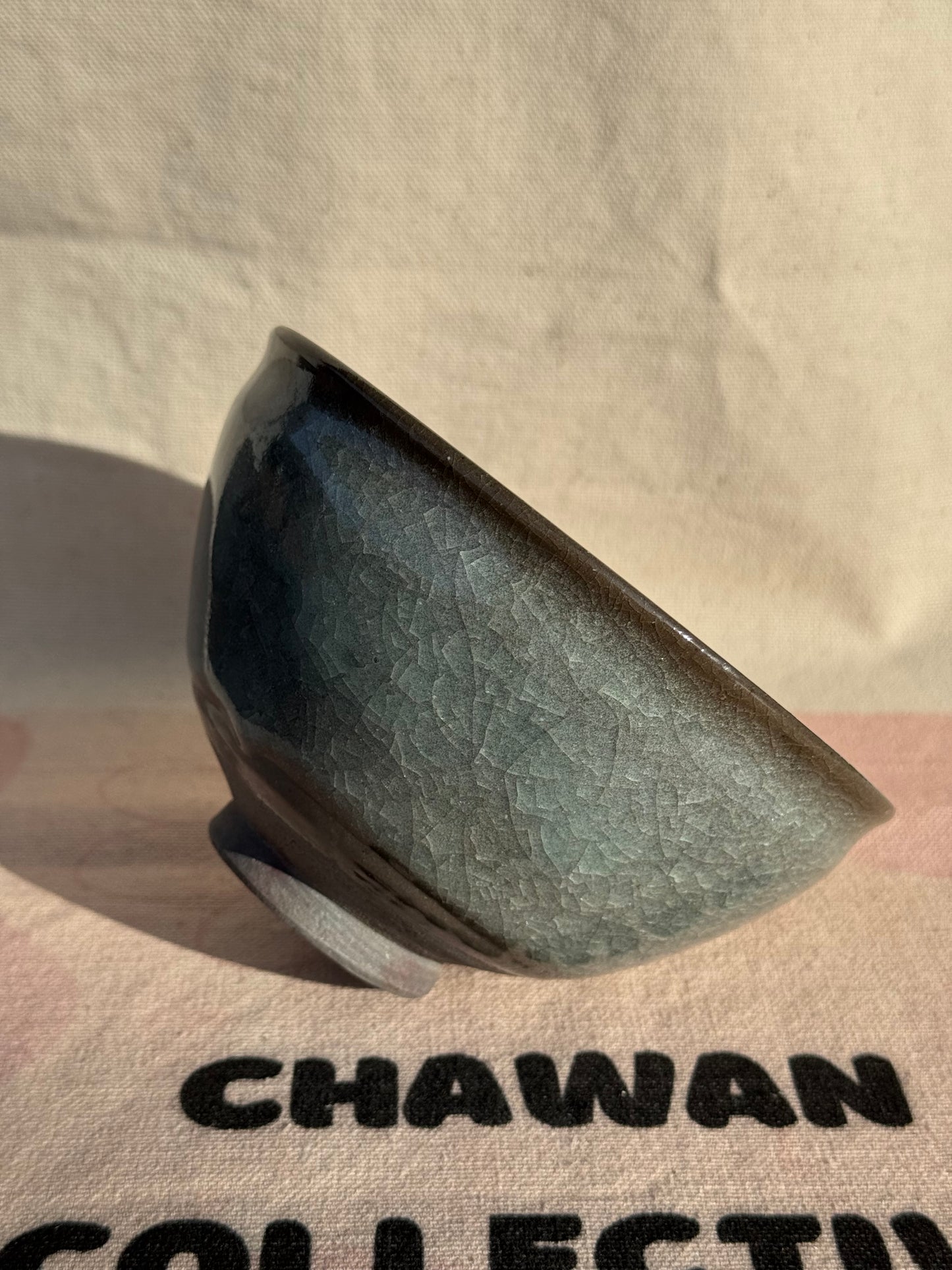 MATCHA BOWL DEEP GREEN BLUE CELADON 🌸