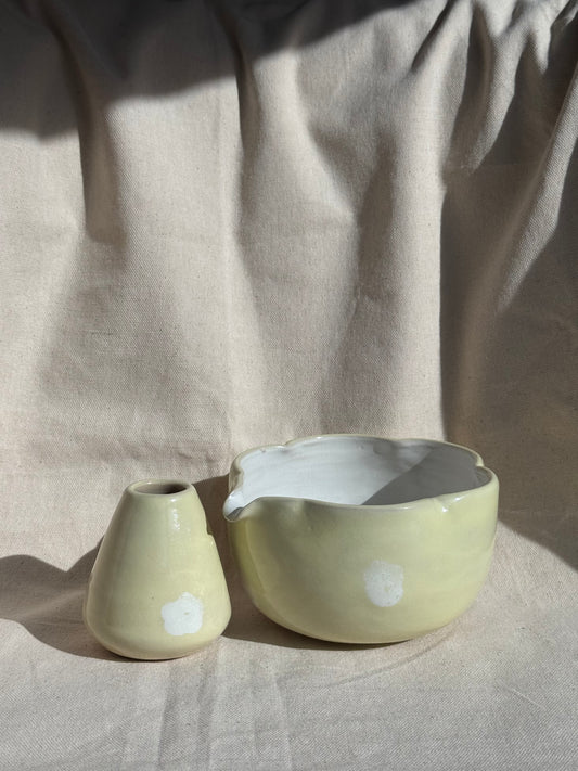 MATCHA BOWL CC SIGNATURE KATAKUCHI SET 🌸