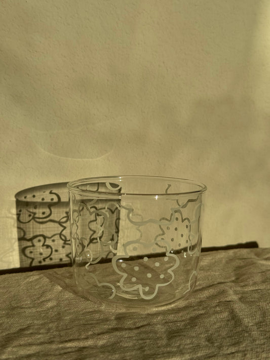 MINI GLASS CUP 🌸