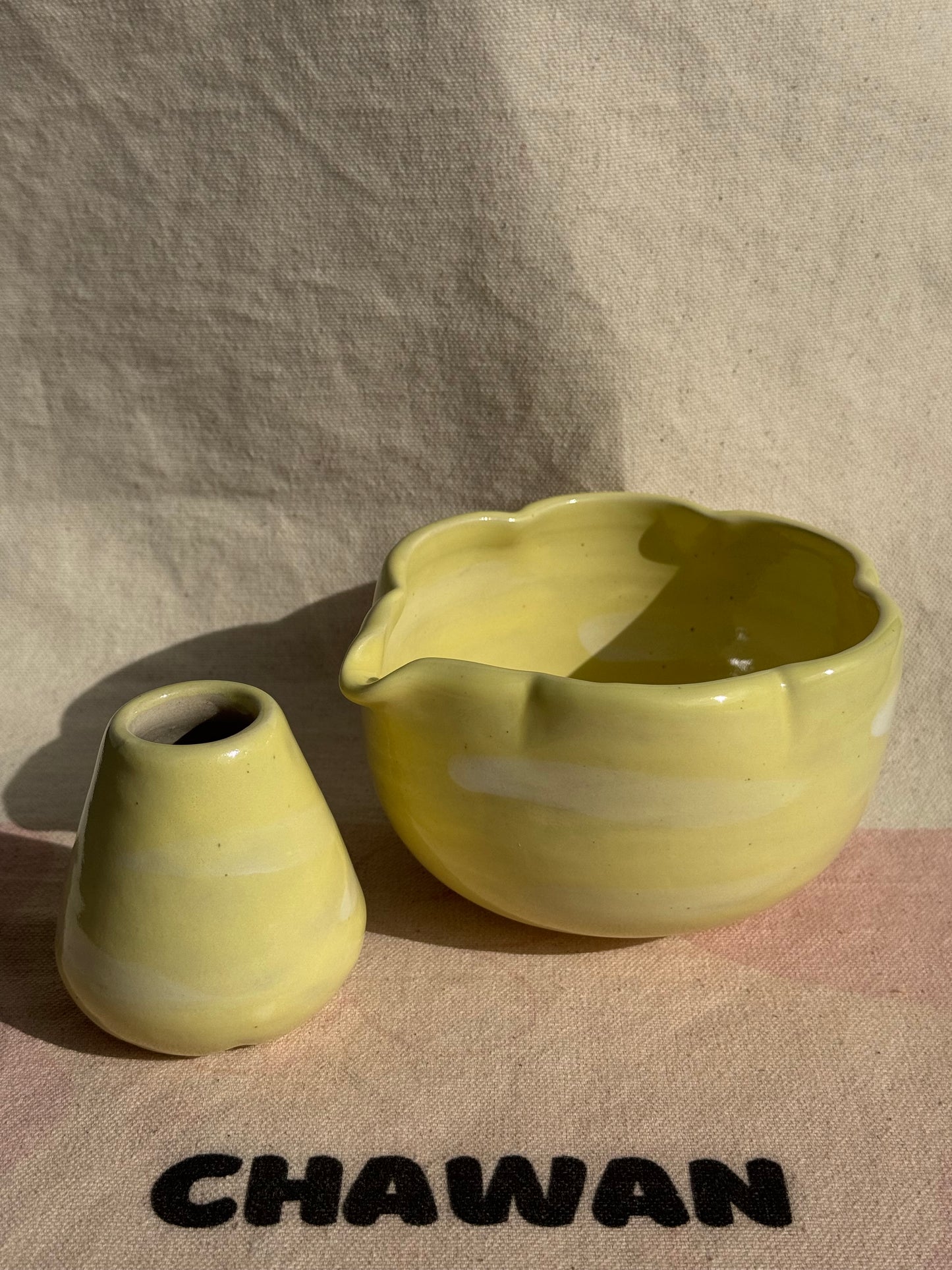 MATCHA BOWL CC FLORAL KATAKUCHI 🌸