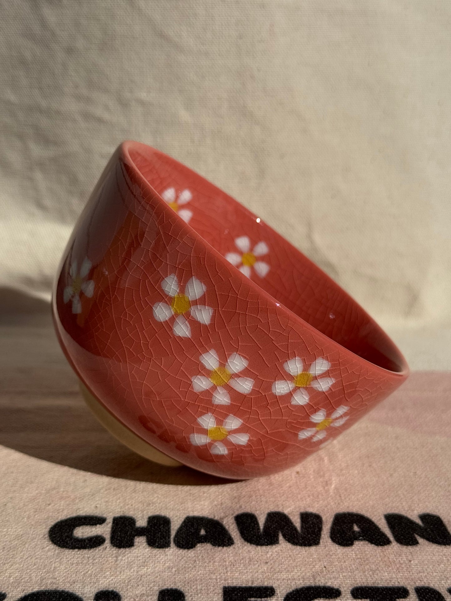 MINO YAKI CRACKLE RED GLAZE 🌸