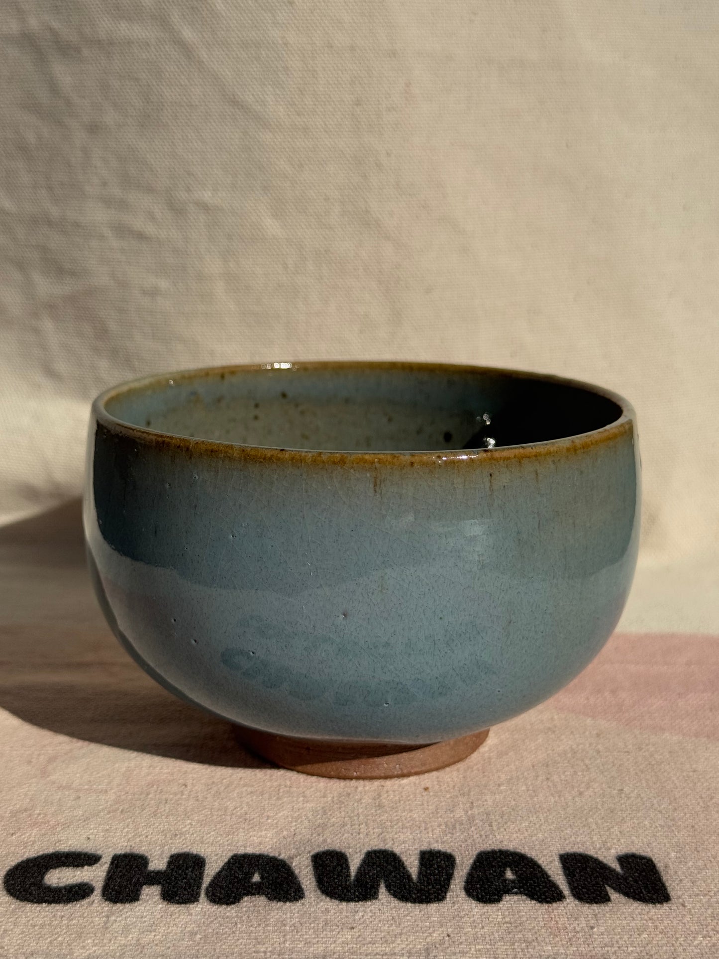 MATCHA BOWL BABY BLUE GLAZE 🌸