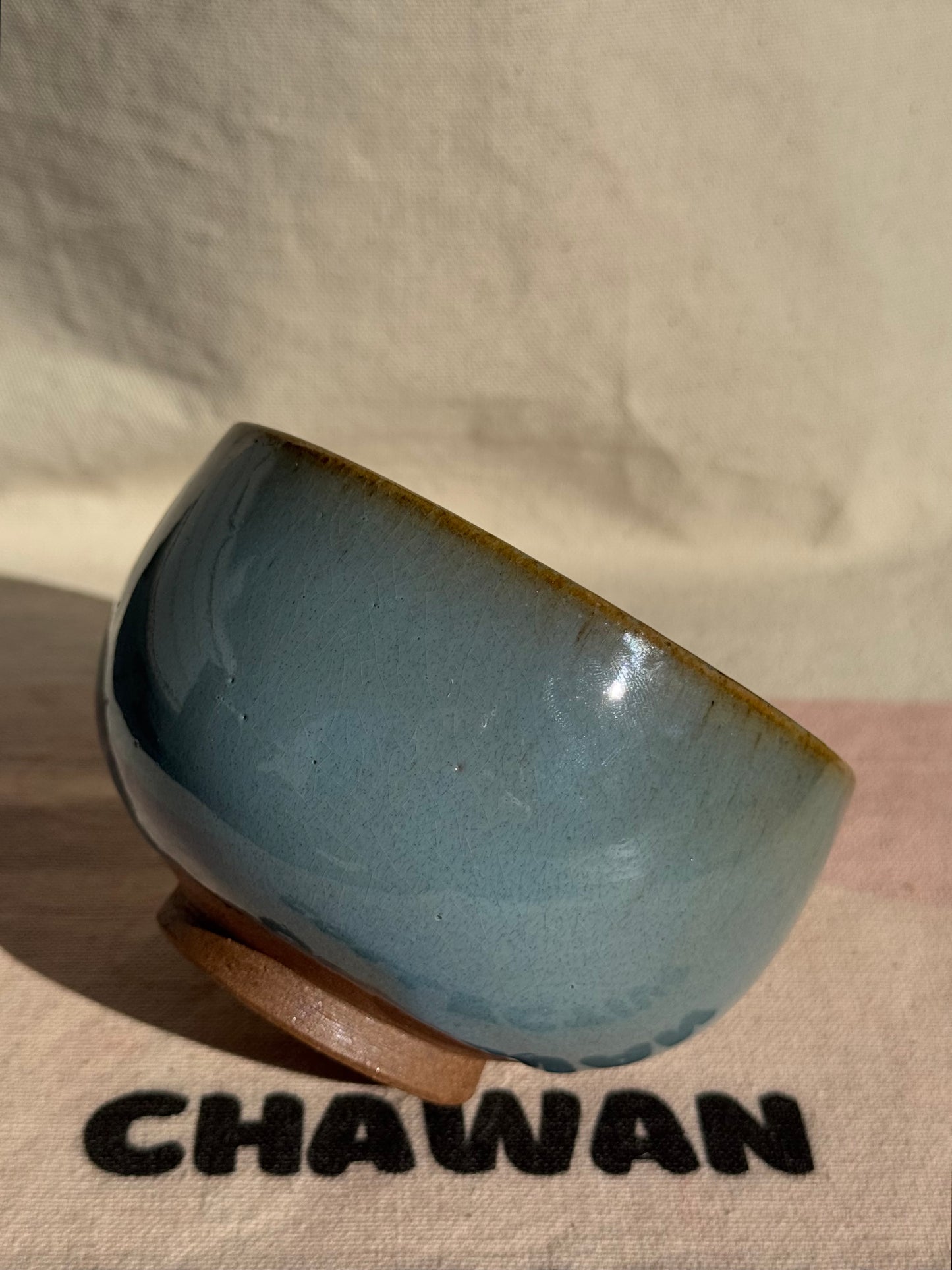 MATCHA BOWL BABY BLUE GLAZE 🌸