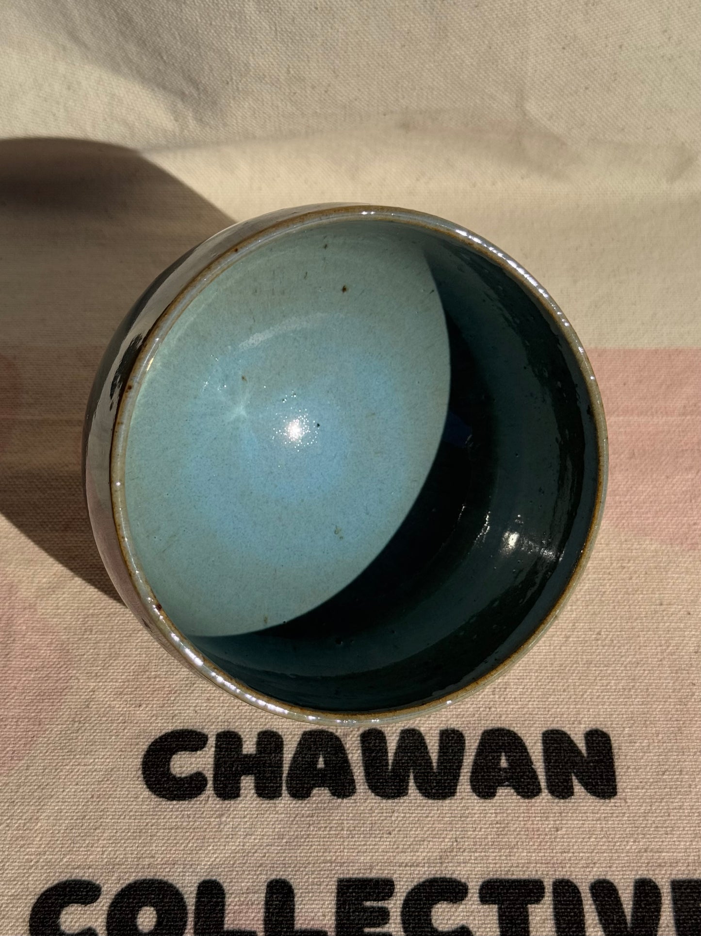 MATCHA BOWL BABY BLUE GLAZE 🌸