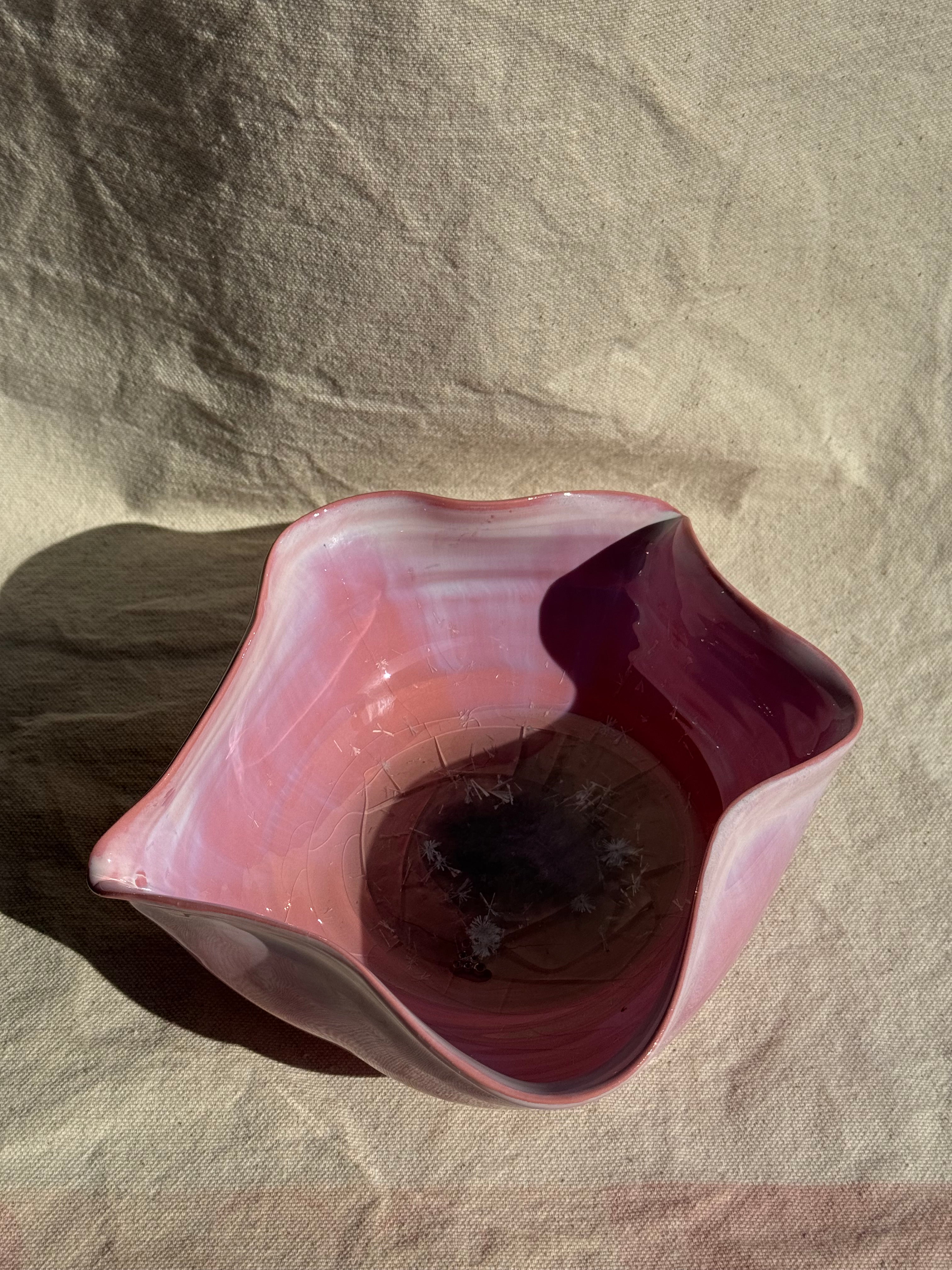 SEASHELL STARFISH PINK GLAZE MATCHA BOWL - Thumbnail 5