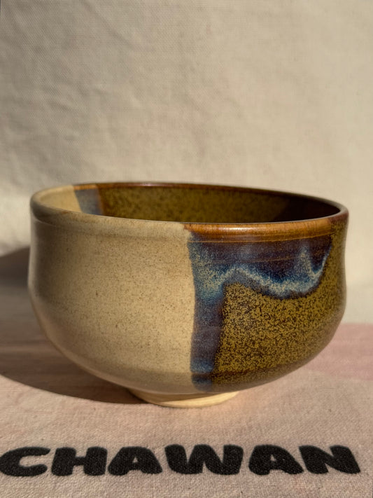 TEA BOWL KYO YAKI 2 TONES GLAZE 🌸