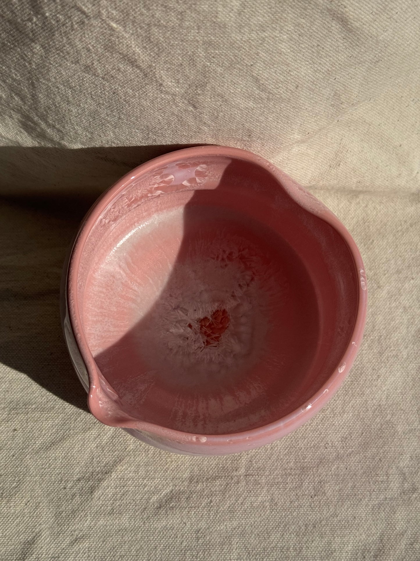 MATCHA BOWL HOURGLASS PINK LOVE KATAKUCHI 🌸