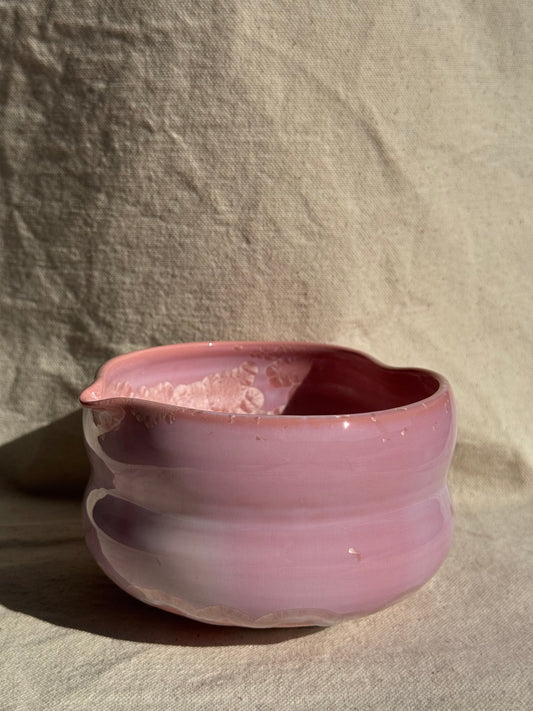 MATCHA BOWL HOURGLASS PINK LOVE KATAKUCHI 🌸