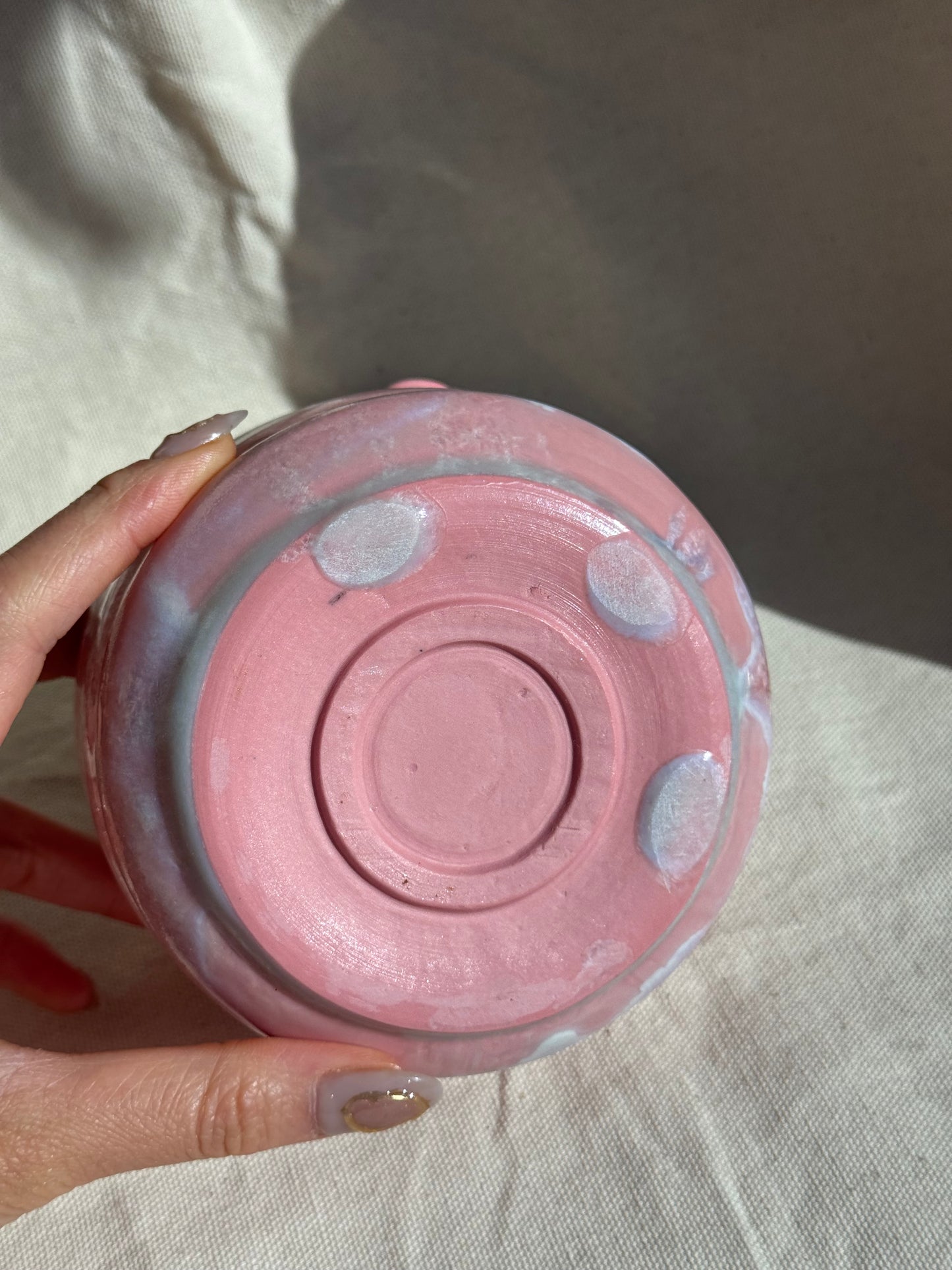 MATCHA BOWL PINKY GLAZE KATAKUCHI 🌸