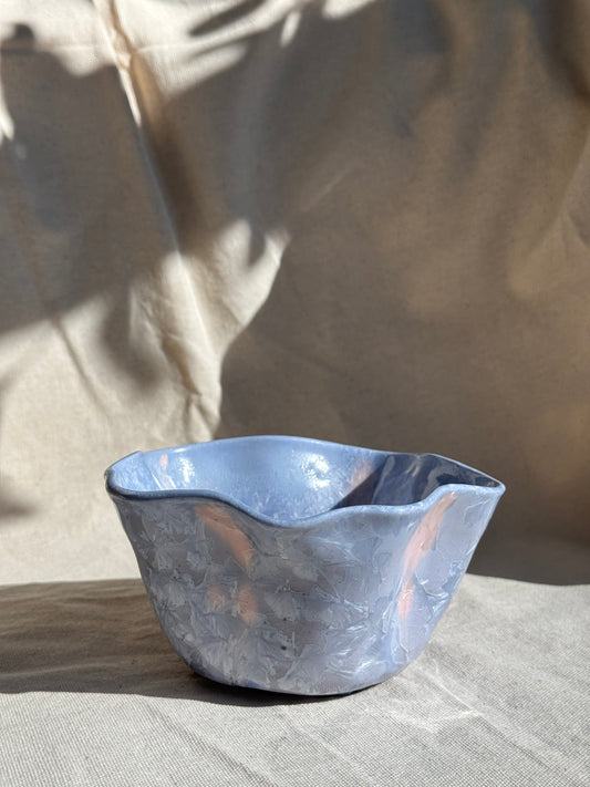 MATCHA BOWL STARSHELL PURPLE GLAZE KATAKUCHI 🌸
