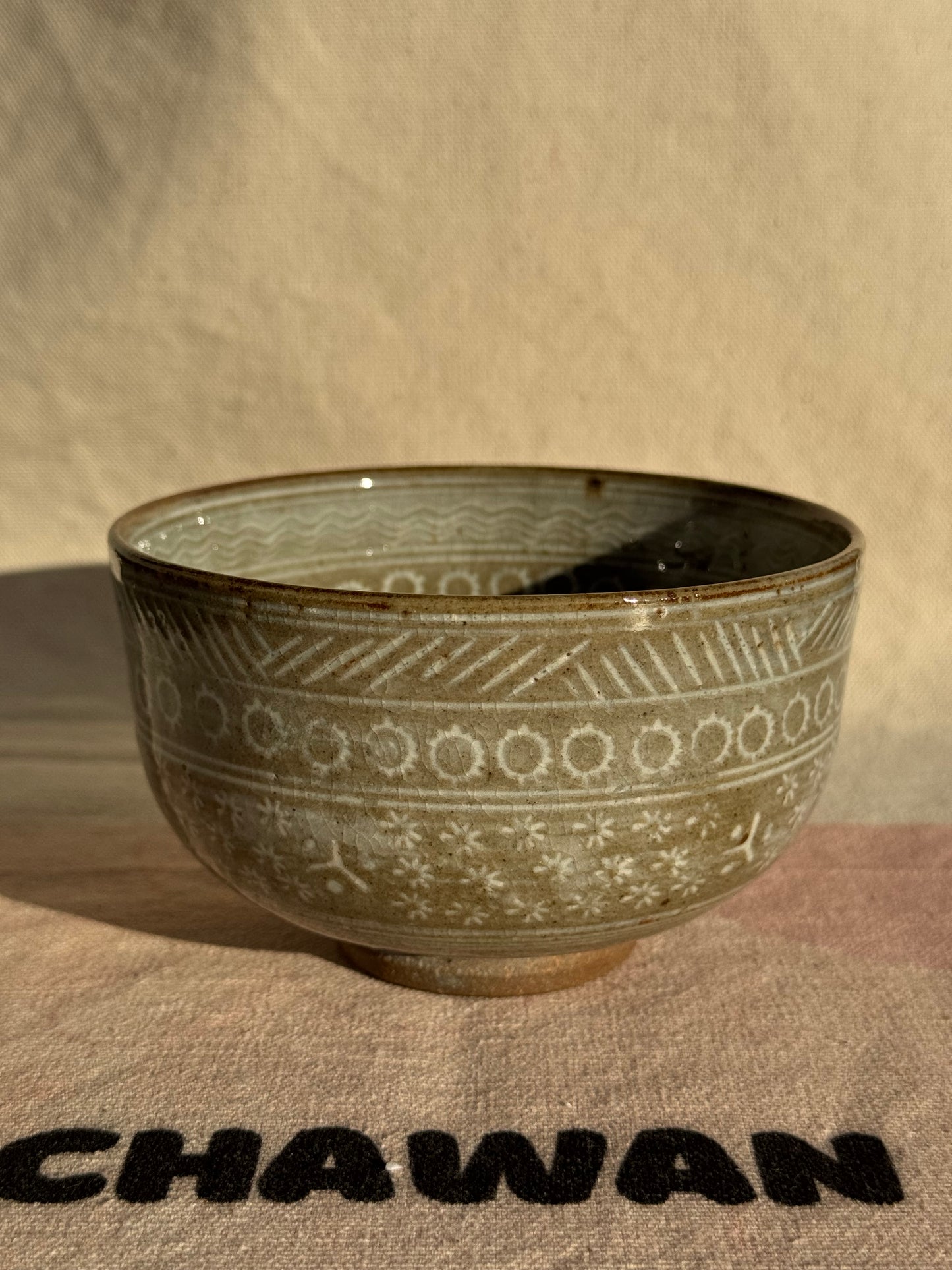 KIYOMIZU YAKI MISHIMA GREY 🌸