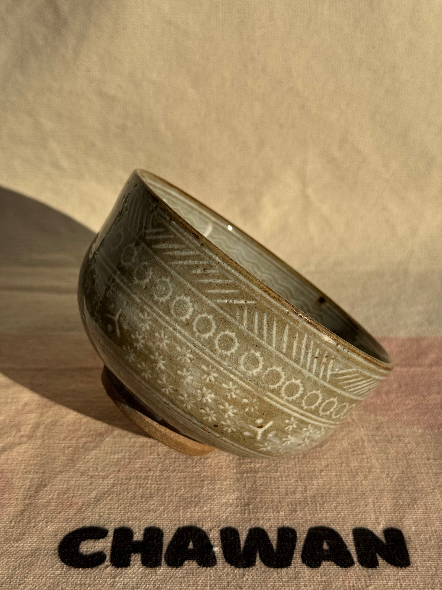 KIYOMIZU YAKI MISHIMA GREY 🌸