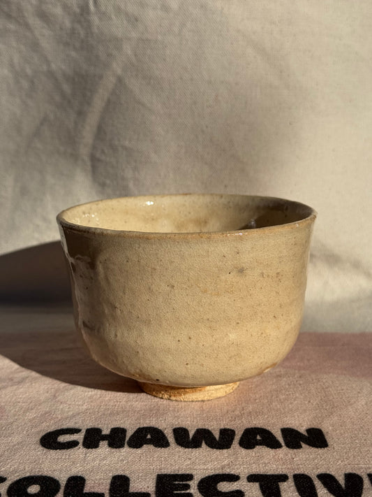 TEA BOWL HAGI MILKY GLAZE 🌸