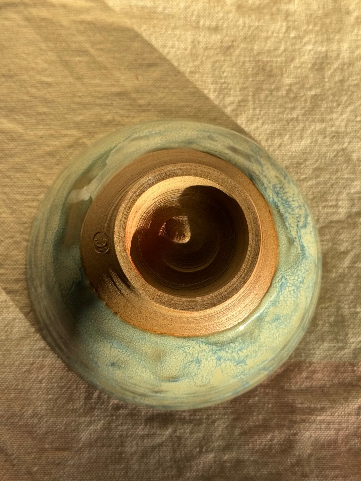 MATCHA BOWL TOBE YAKI BLUE GLAZE 🌸