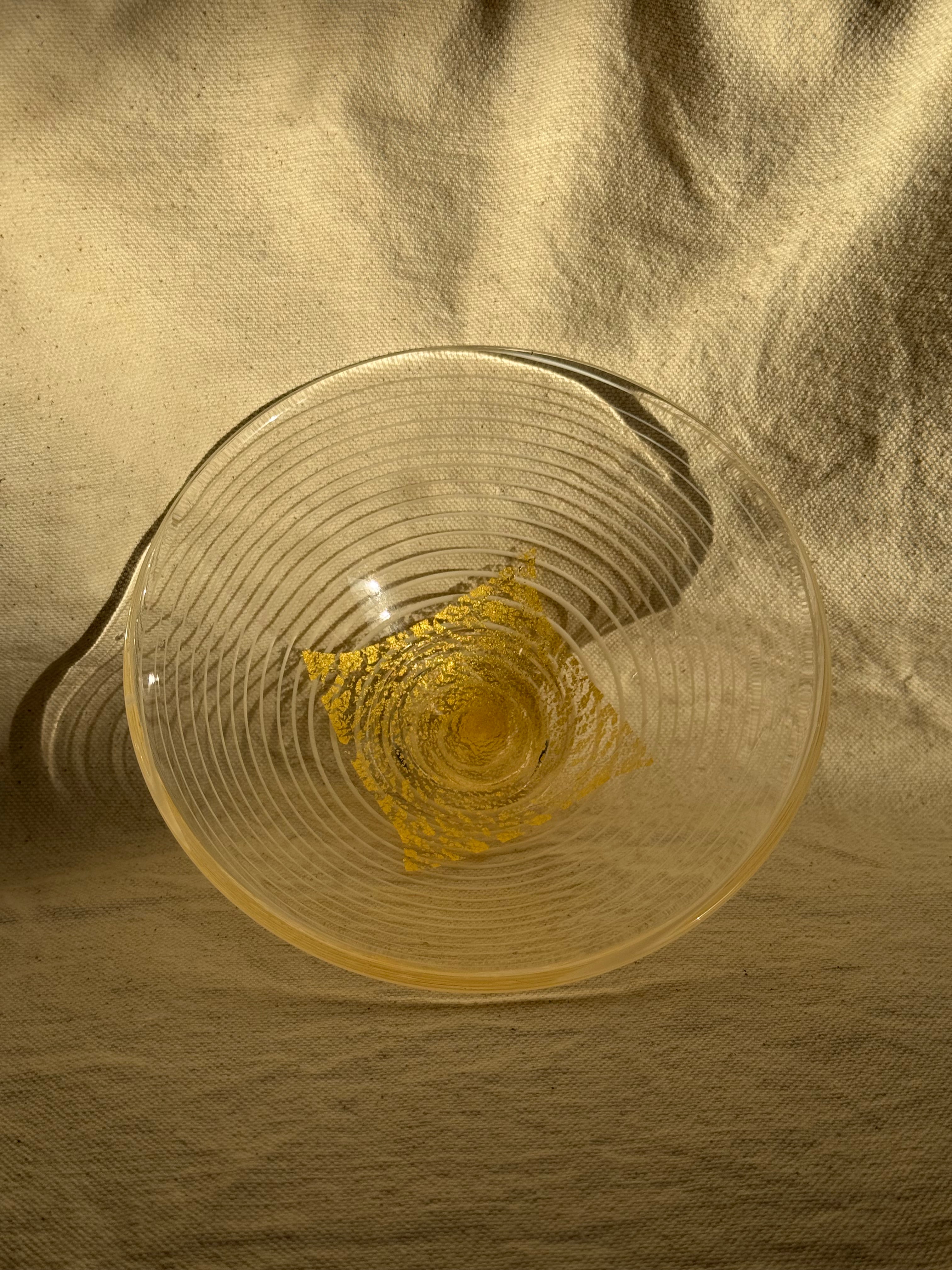 MATCHA BOWL SUMMER GLASS GOLD GLAZE - Thumbnail 5