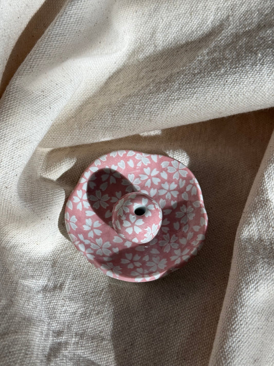INCENSE HOLDER FLORAL SHAPE 🌸
