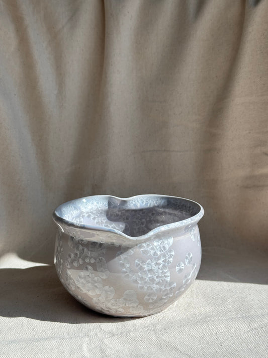 MATCHA BOWL LIGHT GREY LOVE KATAKUCHI 🌸