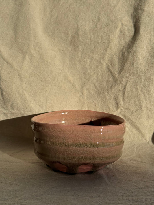 MATCHA BOWL PINK VENOM GLAZE 🌸