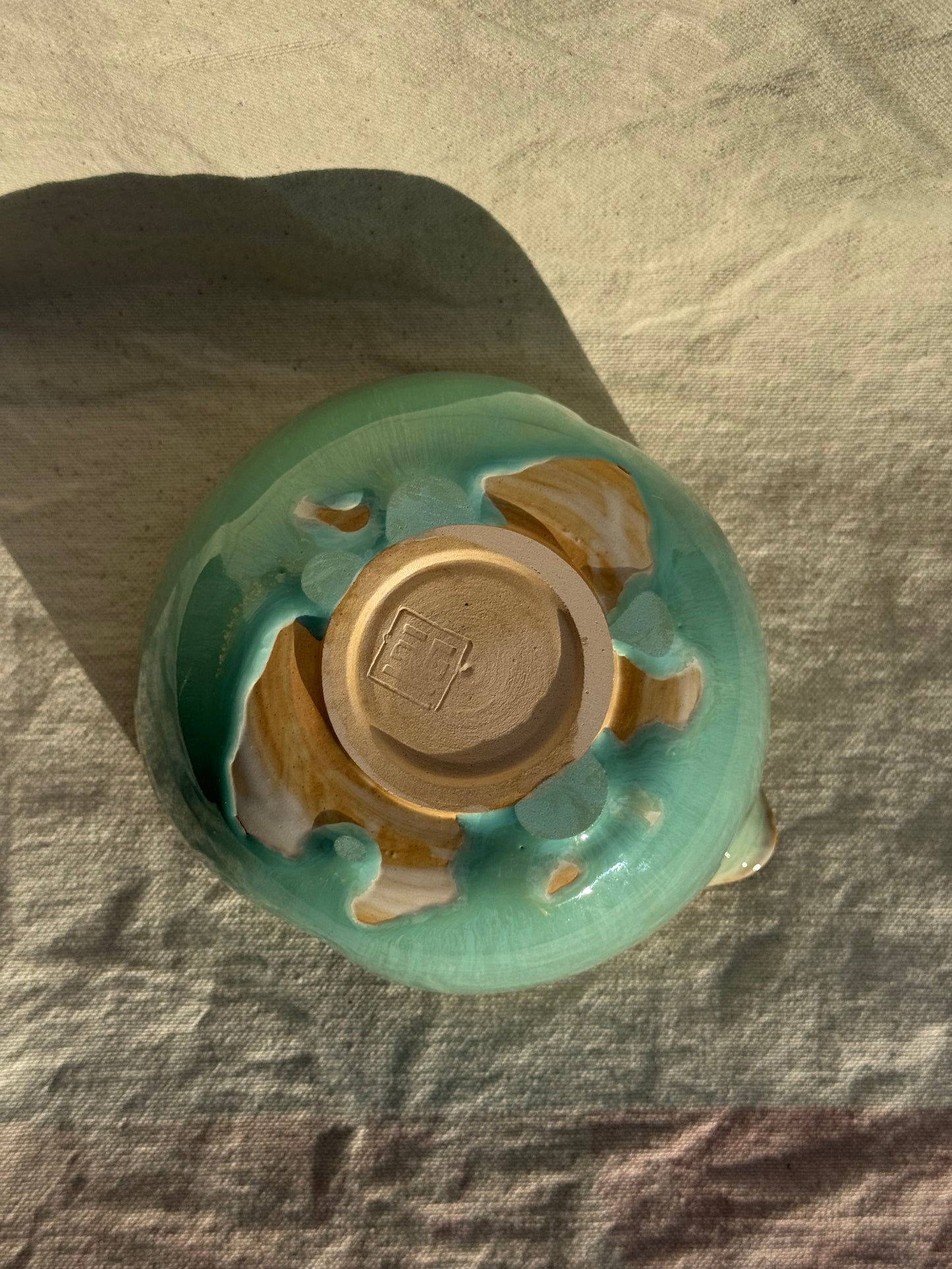 MATCHA BOWL GREEN GLAZE KATAKUCHI 🌸